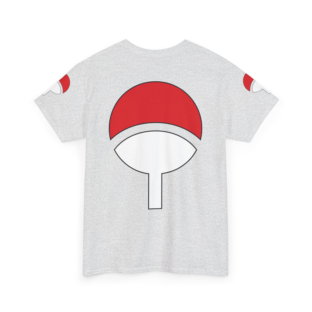 Graphic Anime Μπλούζα Sasuke – Premium Uchiha Clan Logo Tee
