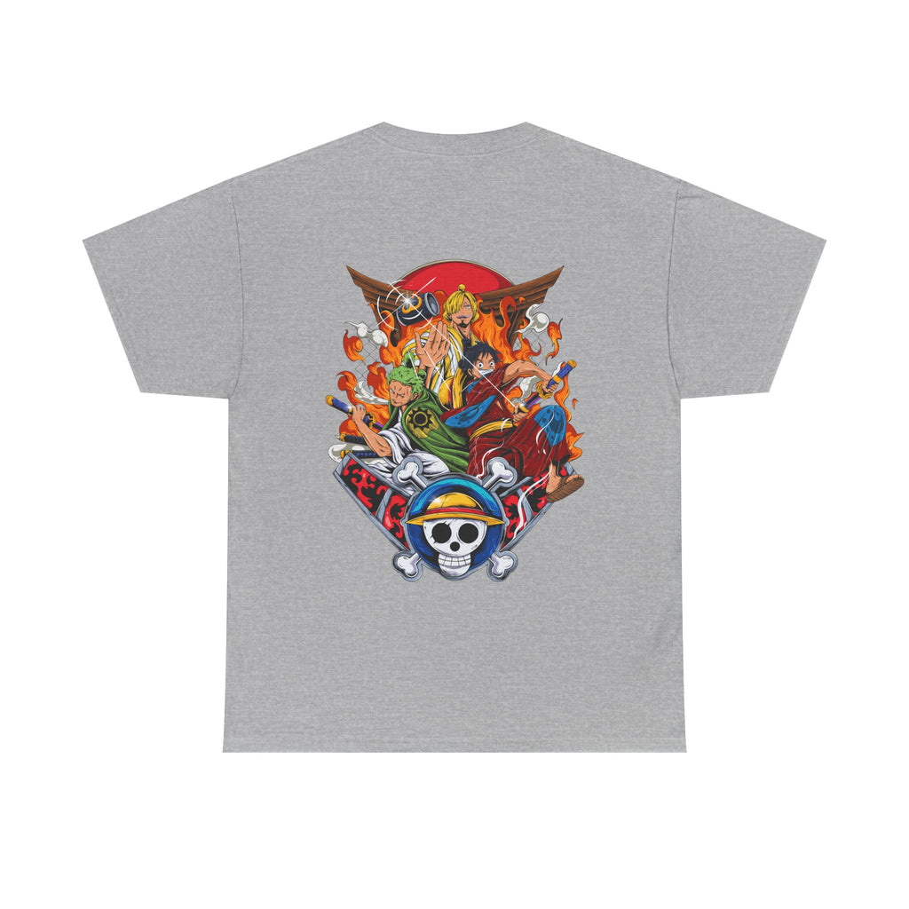 Anime T-Shirt One Piece "Power Trio" PlusVibe (Έως 5XL)