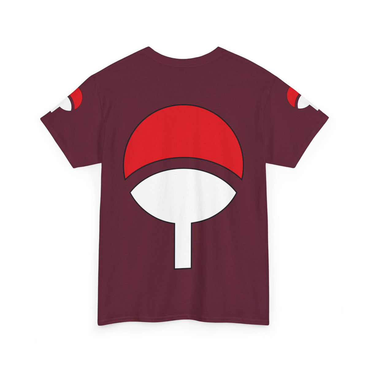 Graphic Anime Μπλούζα Sasuke – Premium Uchiha Clan Logo Tee