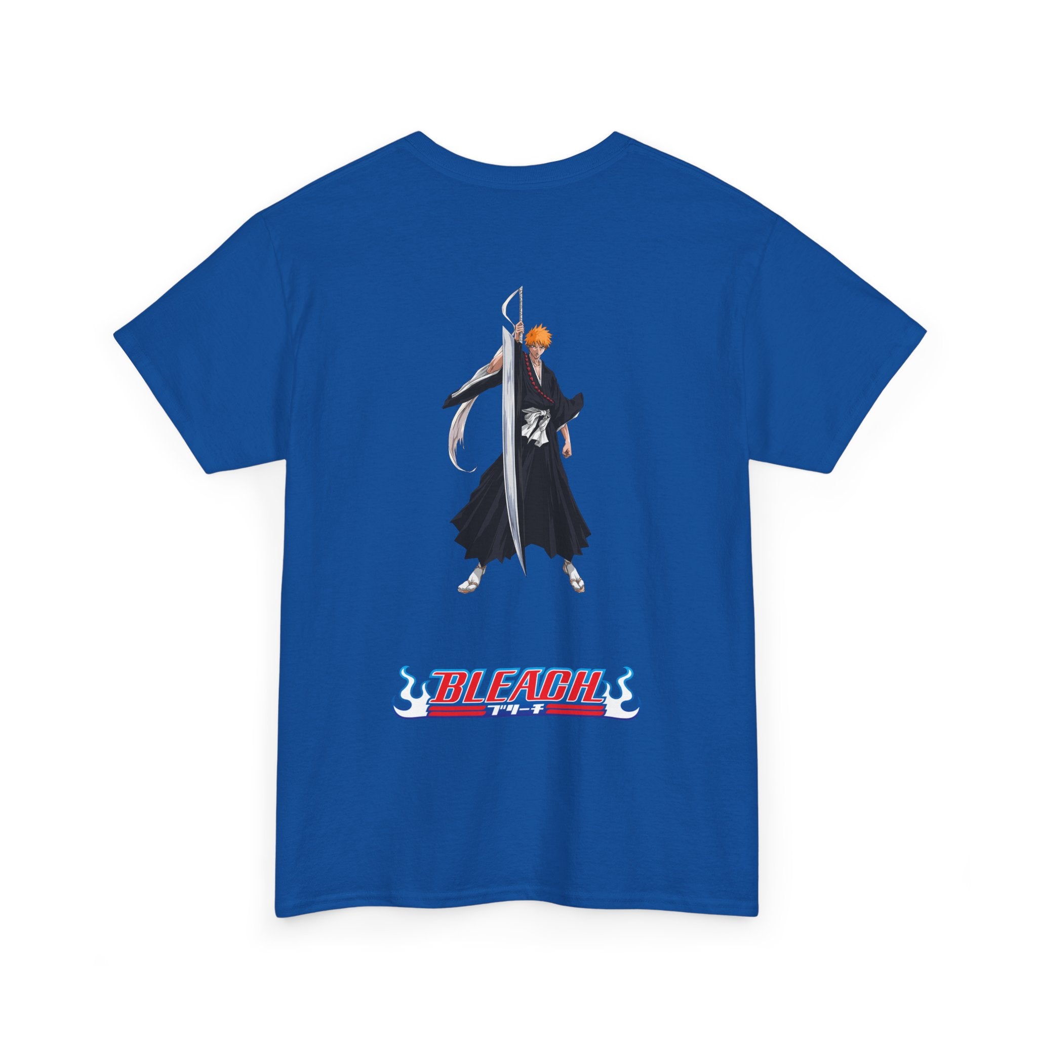 Anime T-Shirt Bleach "Ichigo Kurosaki" Back Graphic PlusVibe (Έως 5XL)