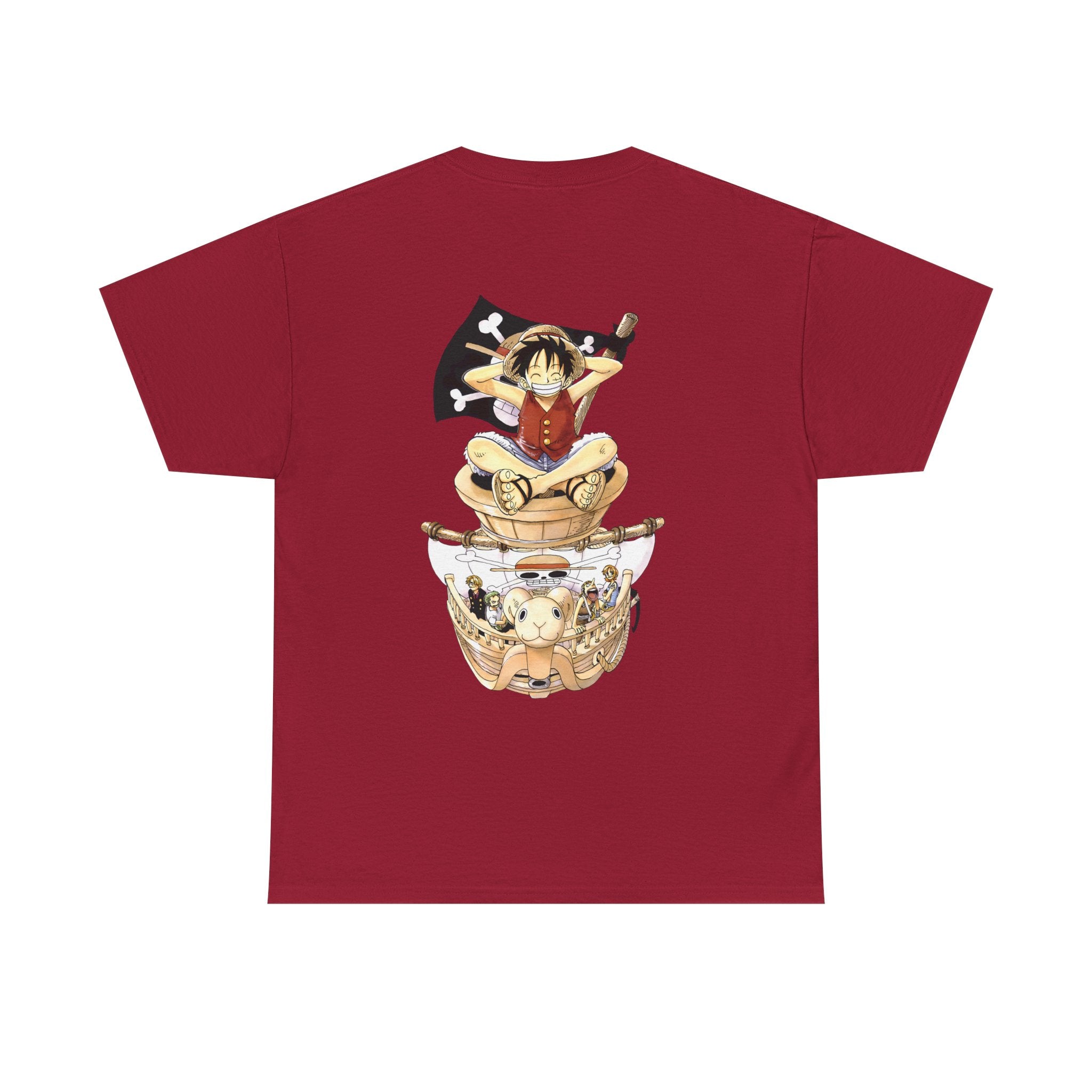 Anime T-Shirt One Piece "Luffy" PlusVibe (Έως 5XL)