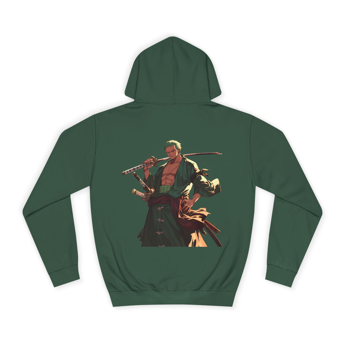 Anime Hoodie "Roronoa Zoro Outline" PlusVibe (Έως 5XL)