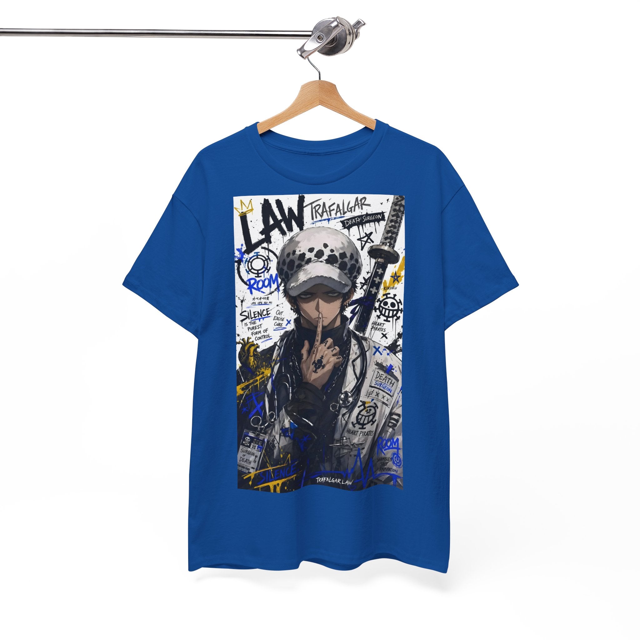 Anime T-Shirt "Trafalgar Law Streetwear" PlusVibe (Έως 5XL)