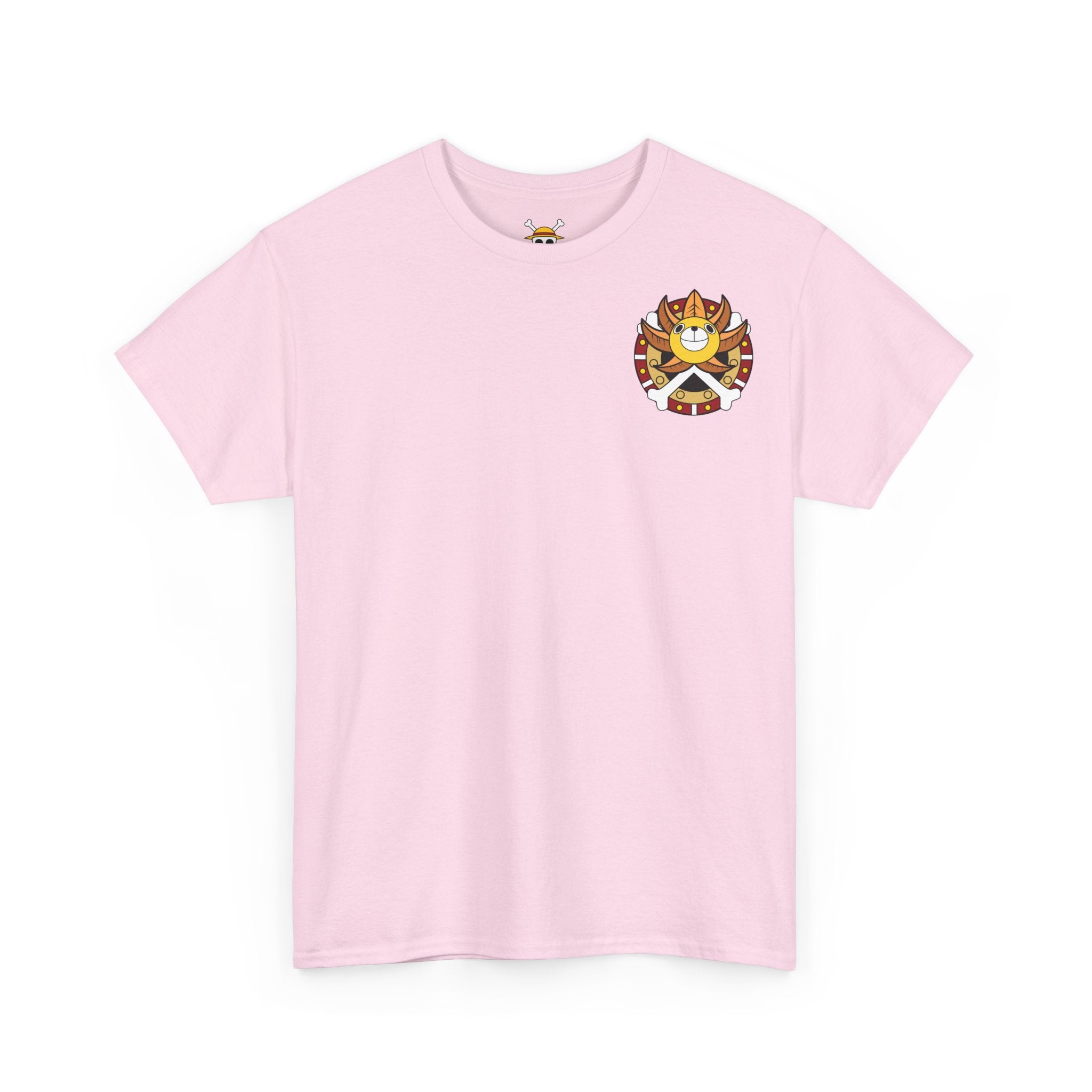 Graphic Anime Μπλούζα Franky – Retro Chest & Back Print