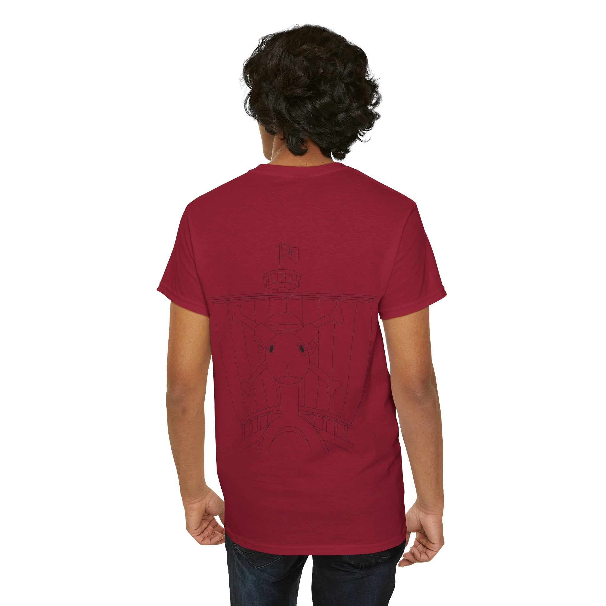 Anime T-Shirt "Going Merry Outline" PlusVibe (Έως 5XL)