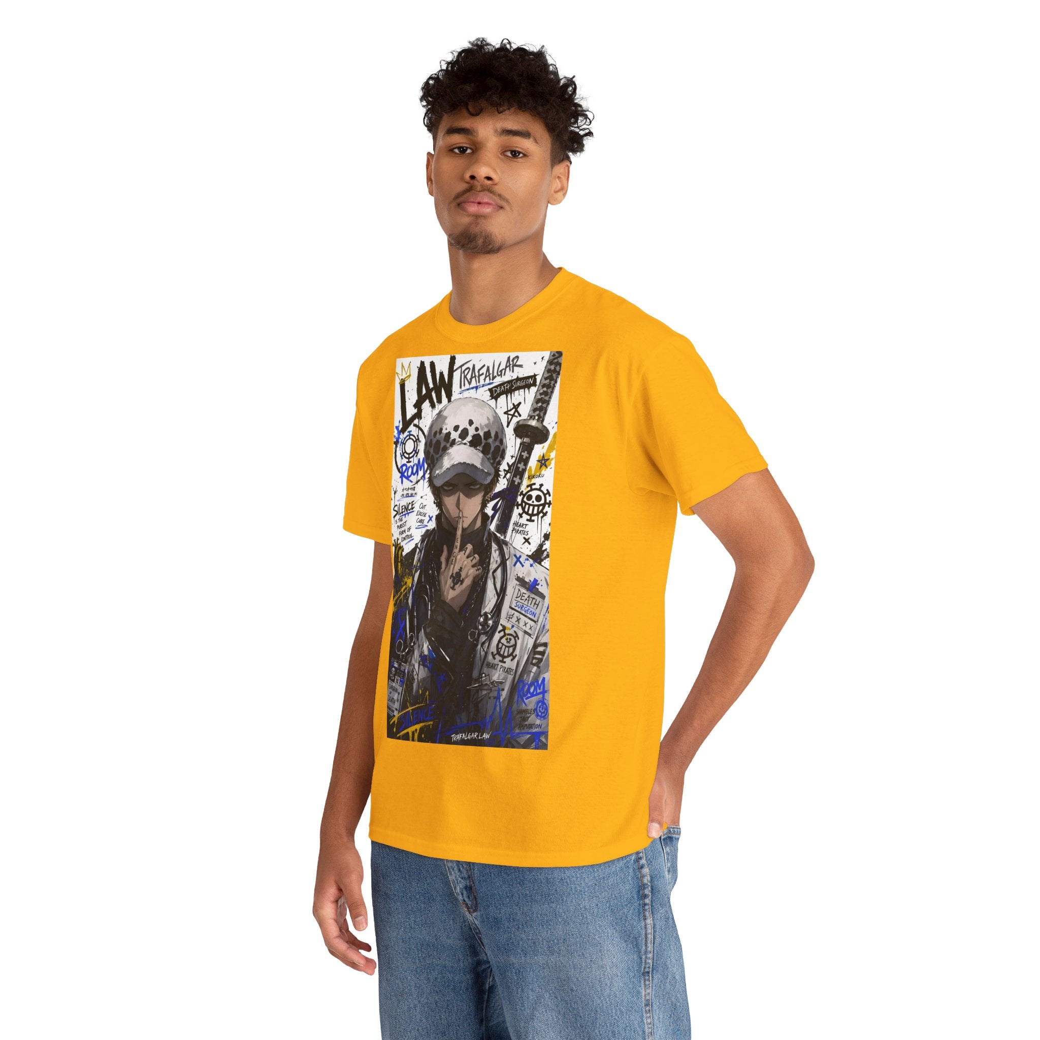 Anime T-Shirt "Trafalgar Law Streetwear" PlusVibe (Έως 5XL)