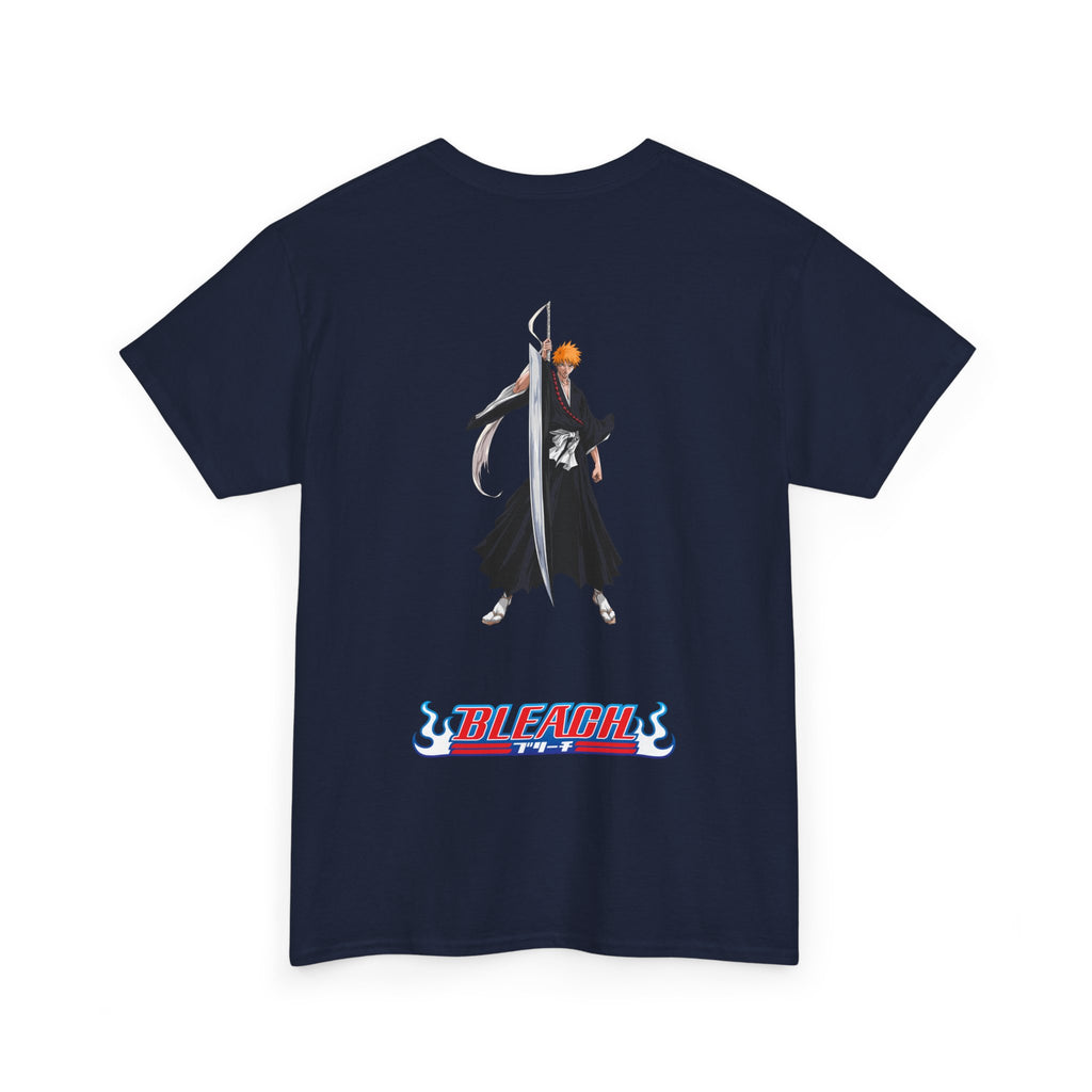 Anime T-Shirt Bleach "Ichigo Kurosaki" Back Graphic PlusVibe (Έως 5XL)