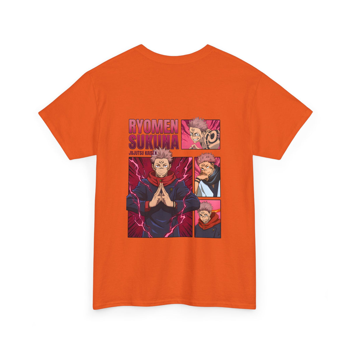 Anime T-Shirt "Sukuna King of Curses" PlusVibe (Έως 5XL)