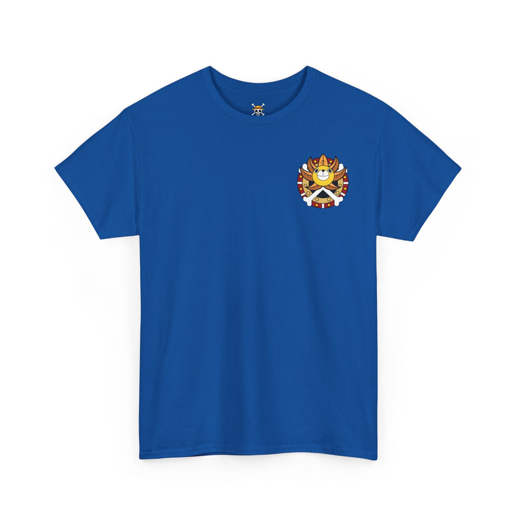 Graphic Anime Μπλούζα Franky – Retro Chest & Back Print