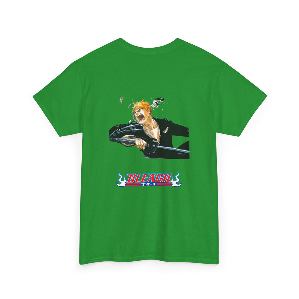 Graphic Anime Μπλούζα Bleach Retro Logo – Vintage Back Print