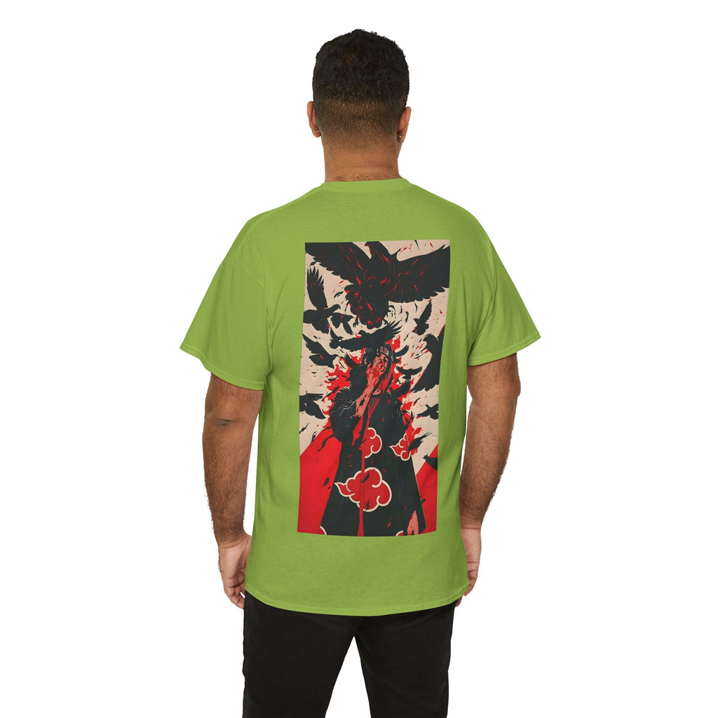Anime T-Shirt "Itachi Uchiha Crow Illusion" PlusVibe (Έως 5XL)