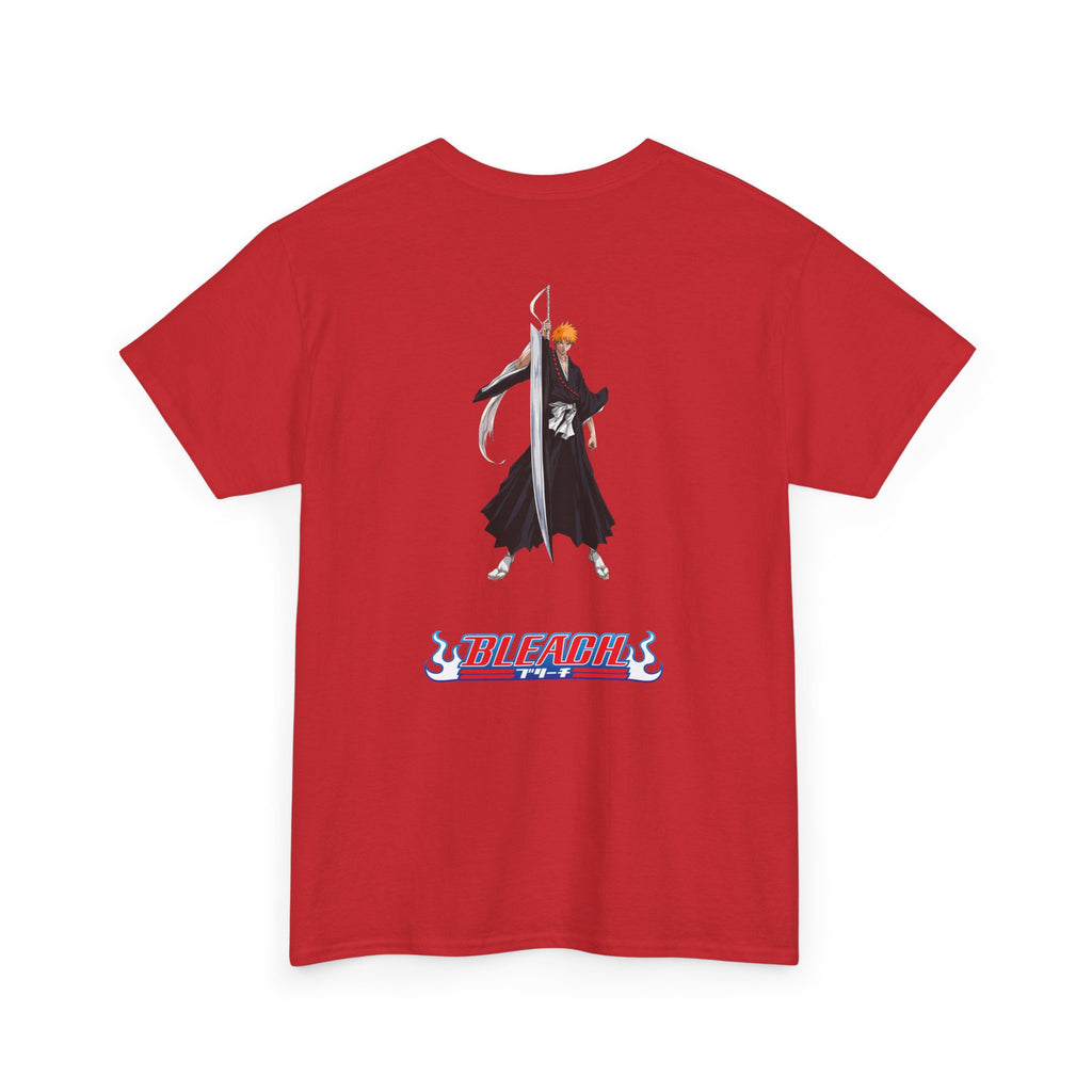 Anime T-Shirt Bleach "Ichigo Kurosaki" Back Graphic PlusVibe (Έως 5XL)