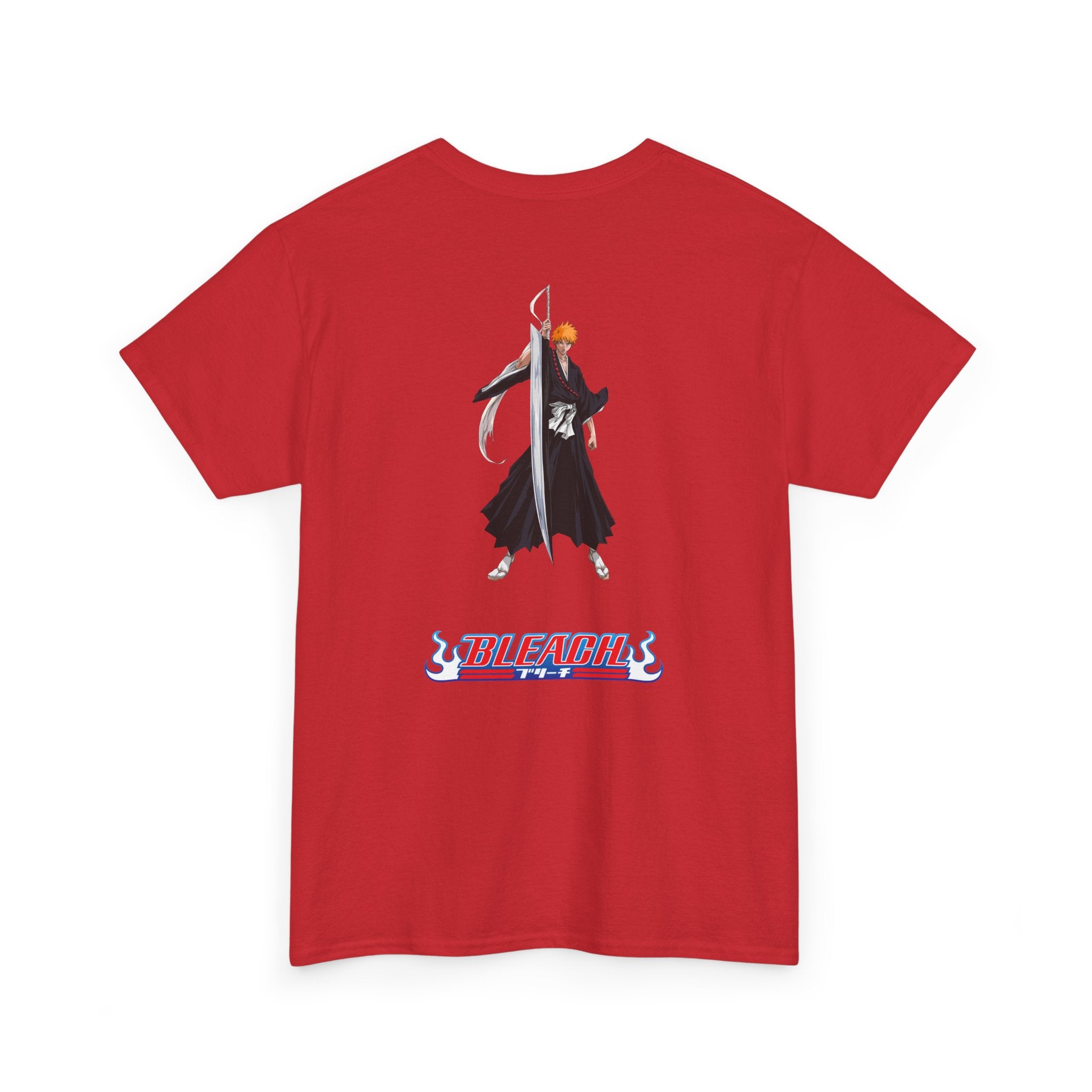 Anime T-Shirt Bleach "Ichigo Kurosaki" Back Graphic PlusVibe (Έως 5XL)
