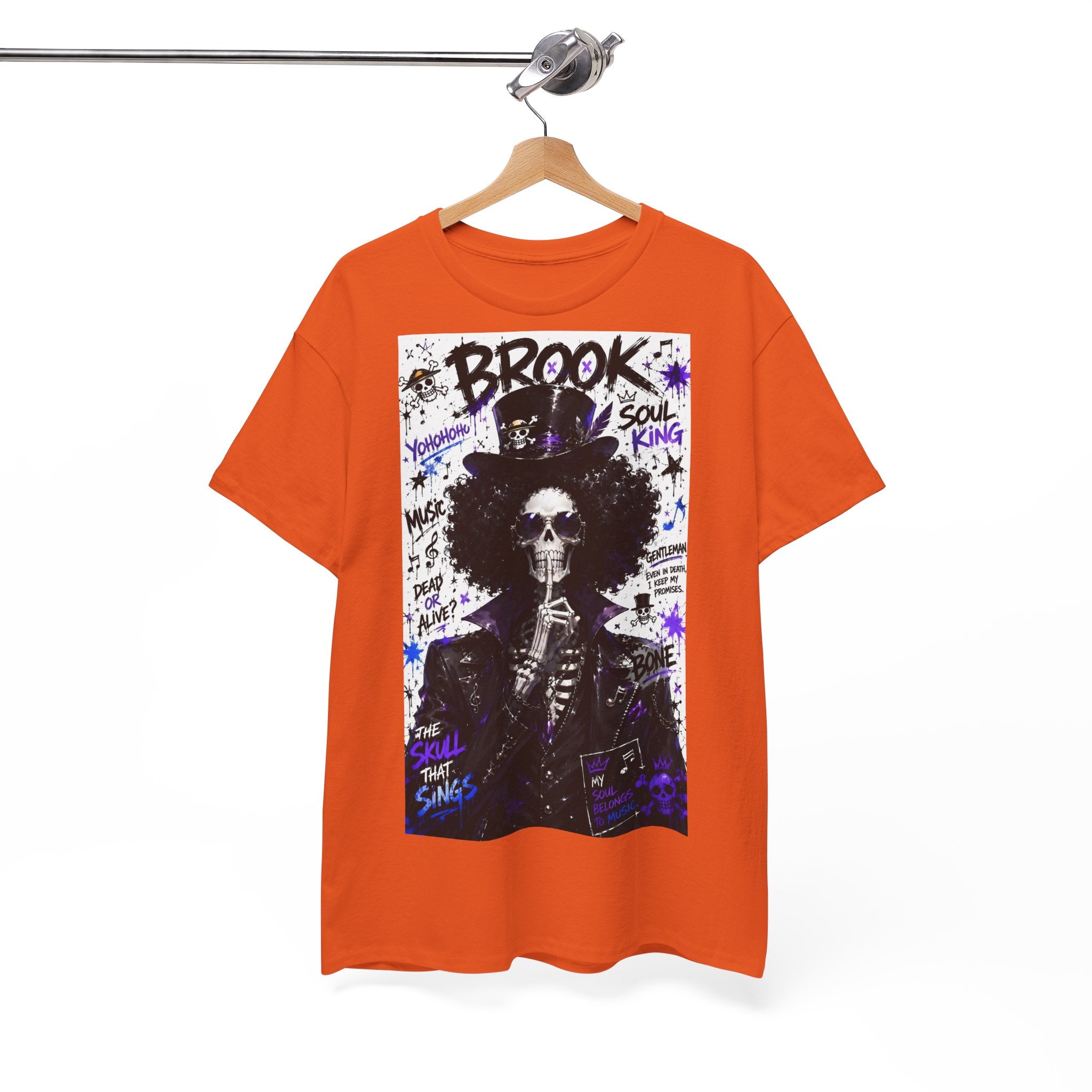 Anime T-Shirt "Soul King Brook Streetwear" PlusVibe (Έως 5XL)