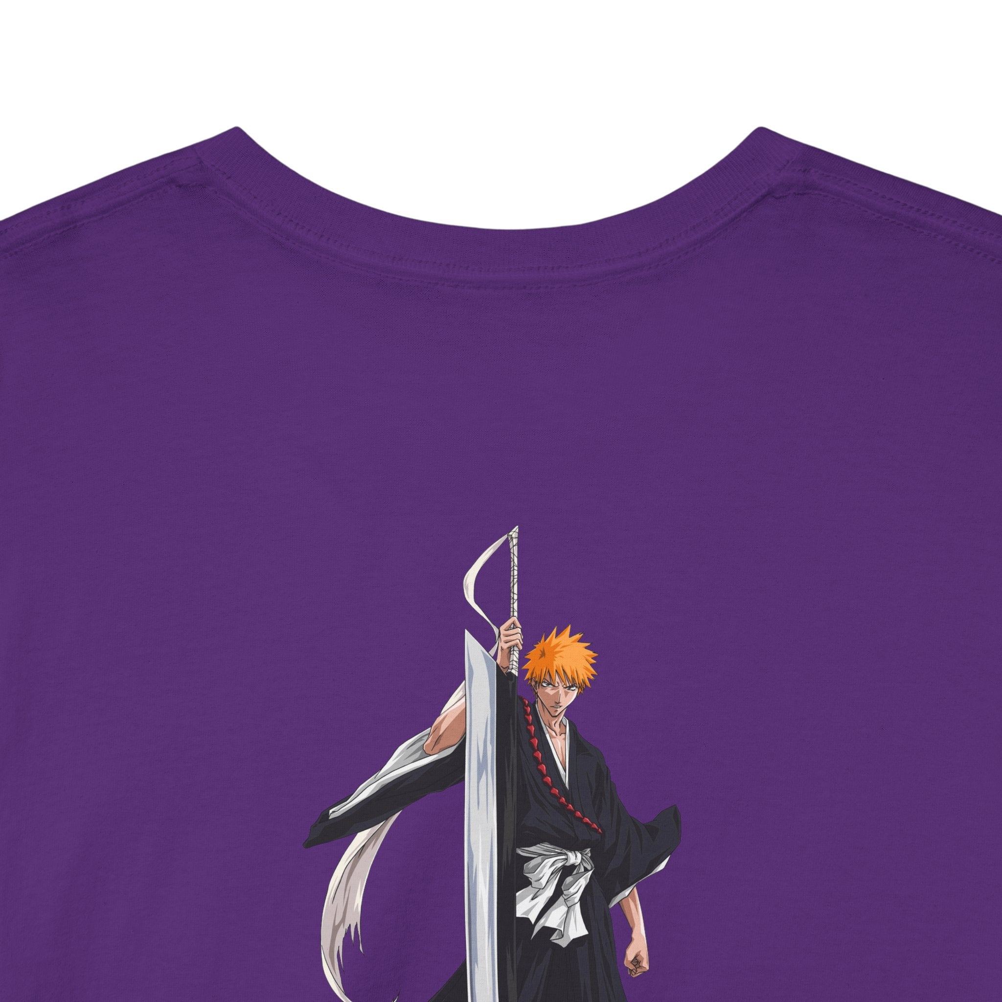 Anime T-Shirt Bleach "Ichigo Kurosaki" Back Graphic PlusVibe (Έως 5XL)