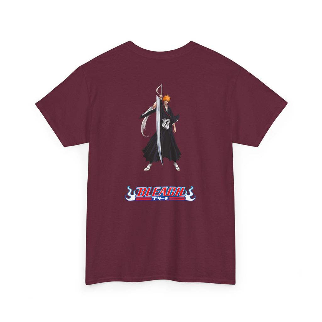 Anime T-Shirt Bleach "Ichigo Kurosaki" Back Graphic PlusVibe (Έως 5XL)
