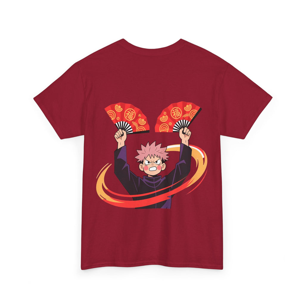 Anime T-Shirt "Itadori Divergent Fist" PlusVibe (Έως 5XL)