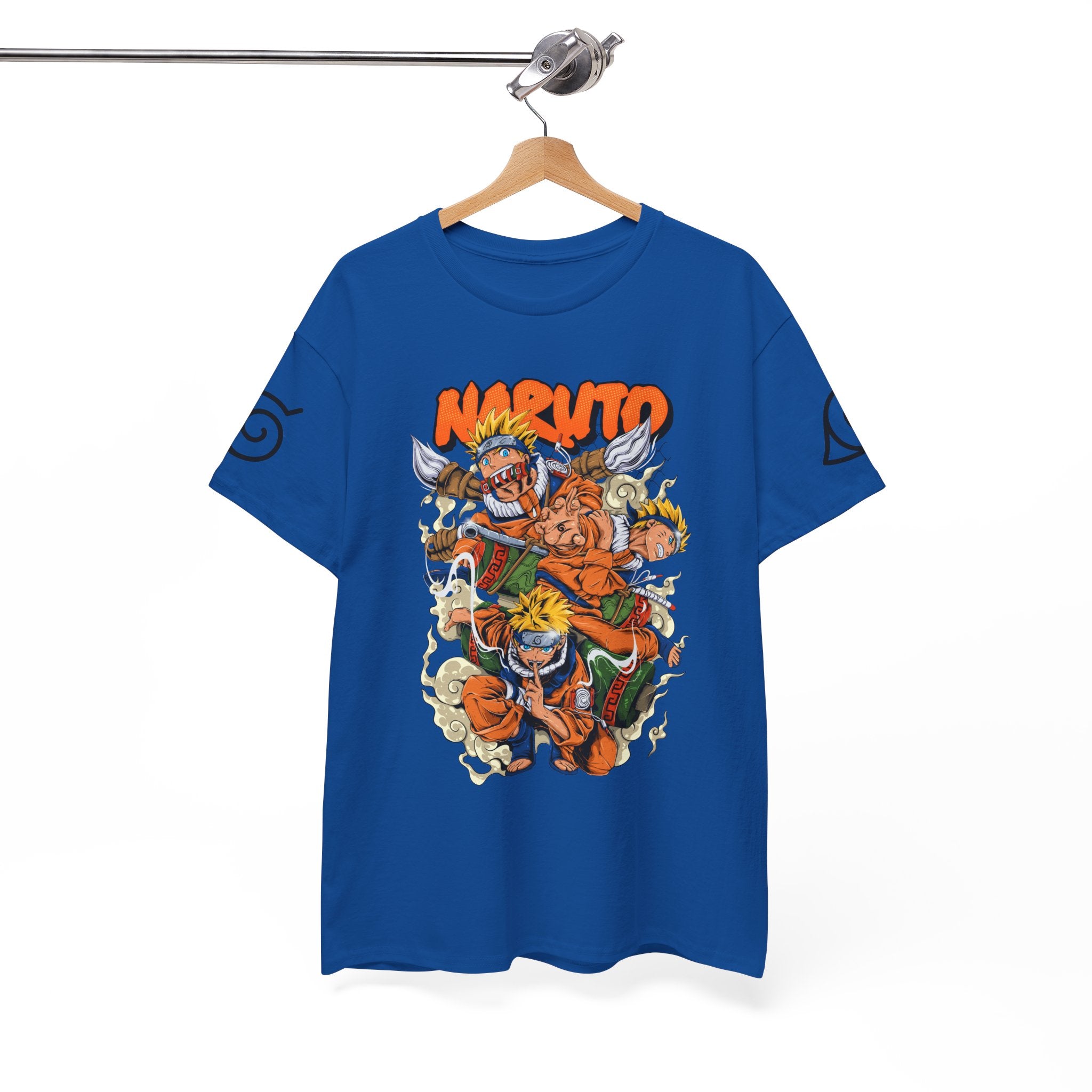 Graphic Anime Μπλούζα Naruto – Premium Character Collage Tee