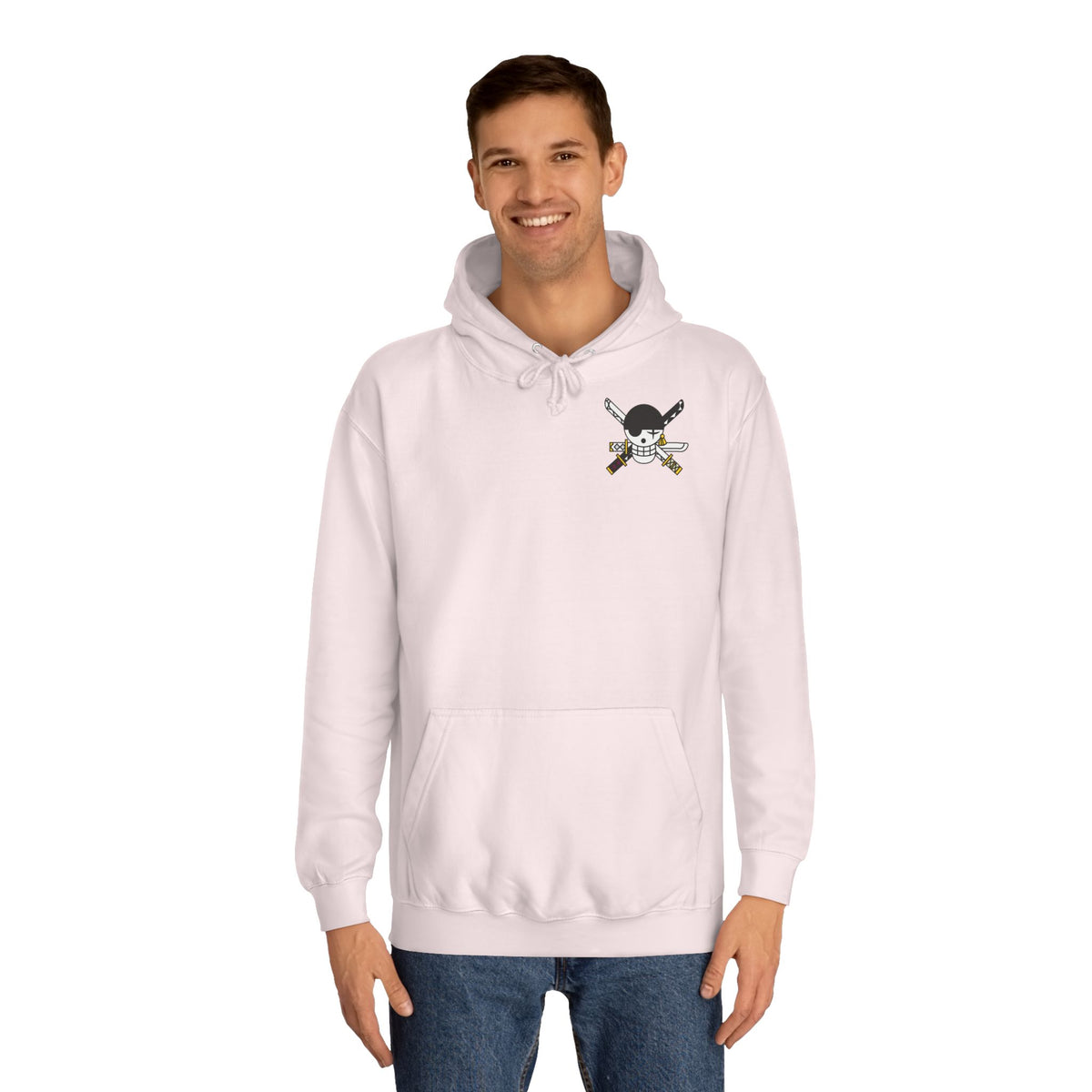 Anime Hoodie "Roronoa Zoro Outline" PlusVibe (Έως 5XL)