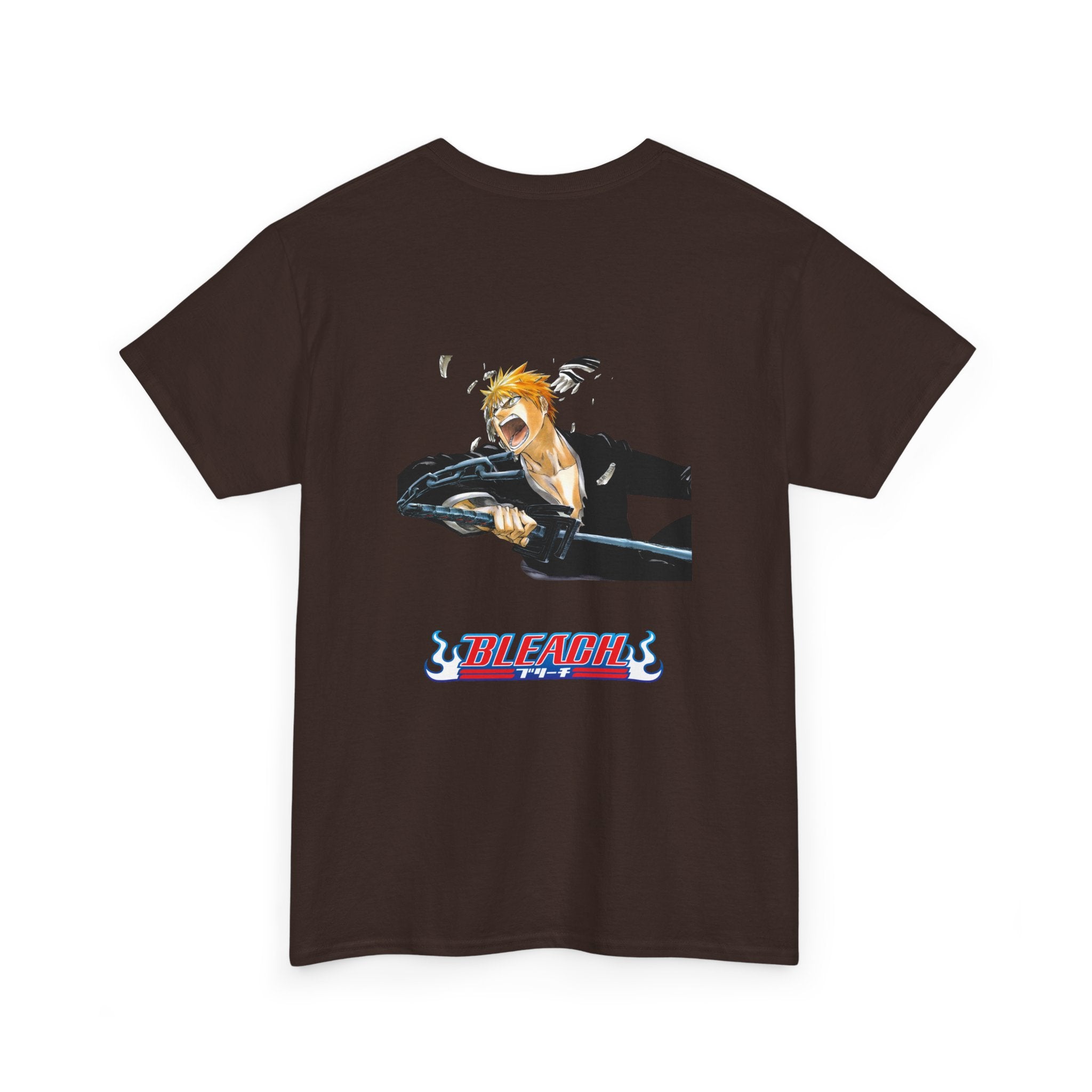 Graphic Anime Μπλούζα Bleach Retro Logo – Vintage Back Print