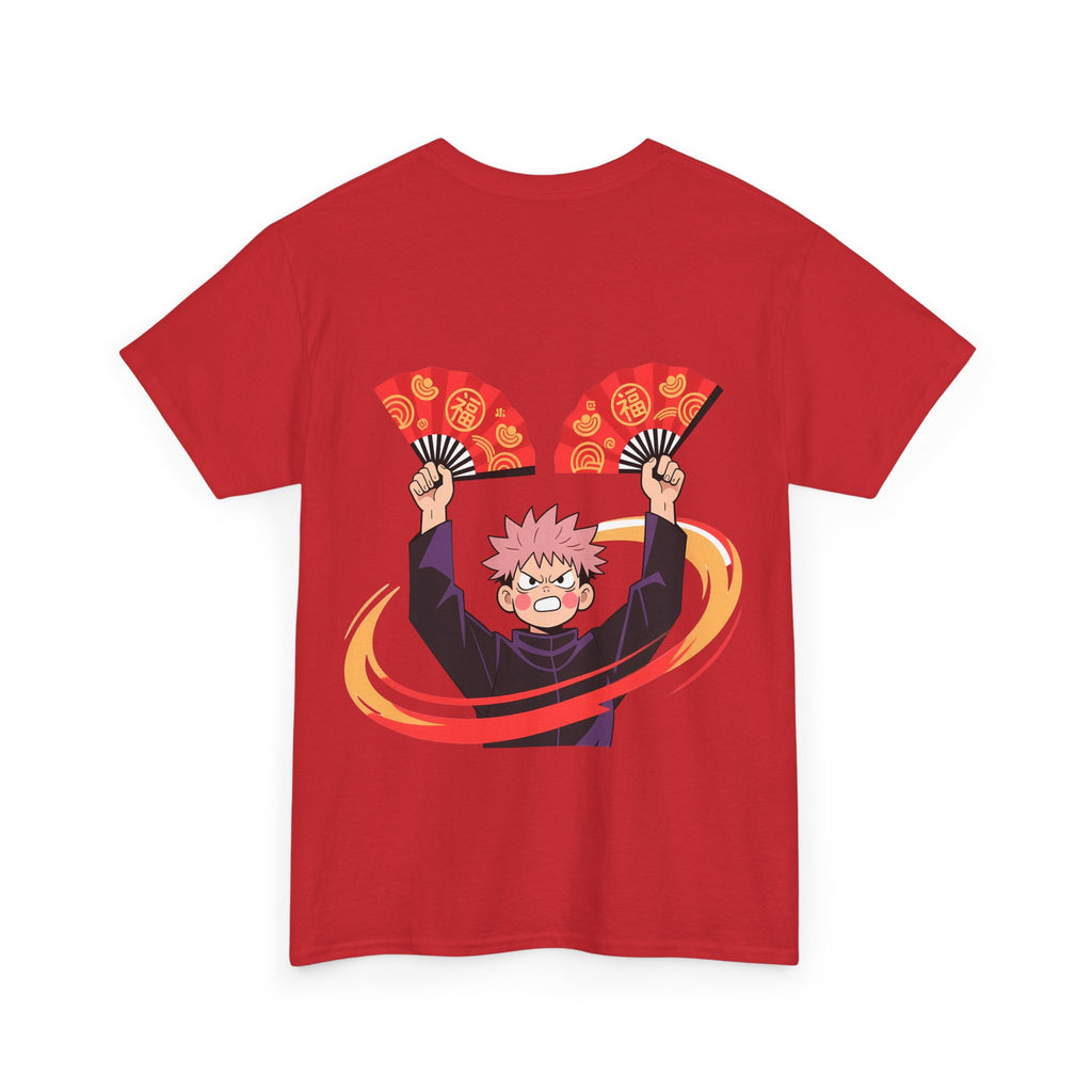 Anime T-Shirt "Itadori Divergent Fist" PlusVibe (Έως 5XL)
