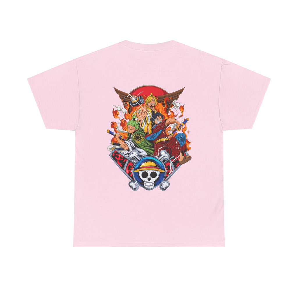 Anime T-Shirt One Piece "Power Trio" PlusVibe (Έως 5XL)