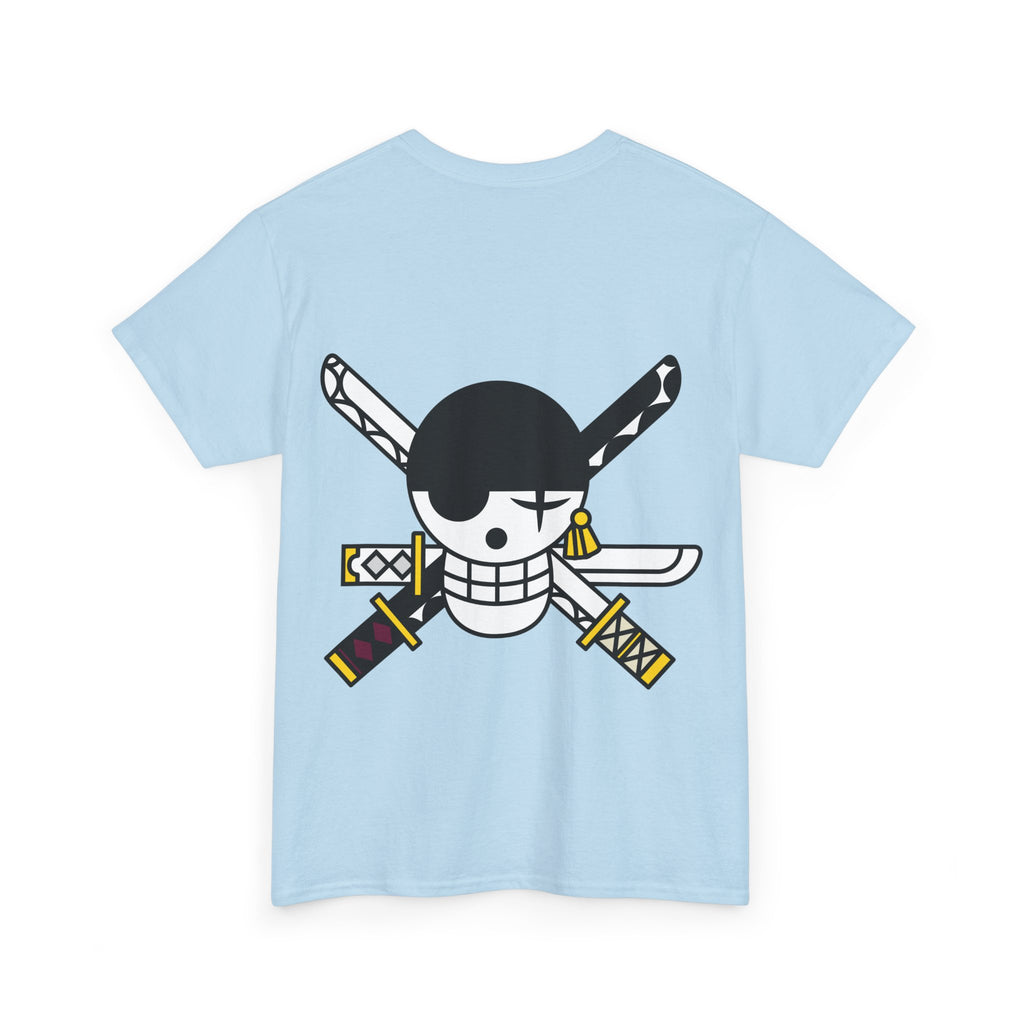 Anime T-Shirt "Zoro Jolly Roger" Backprint PlusVibe (Έως 5XL)