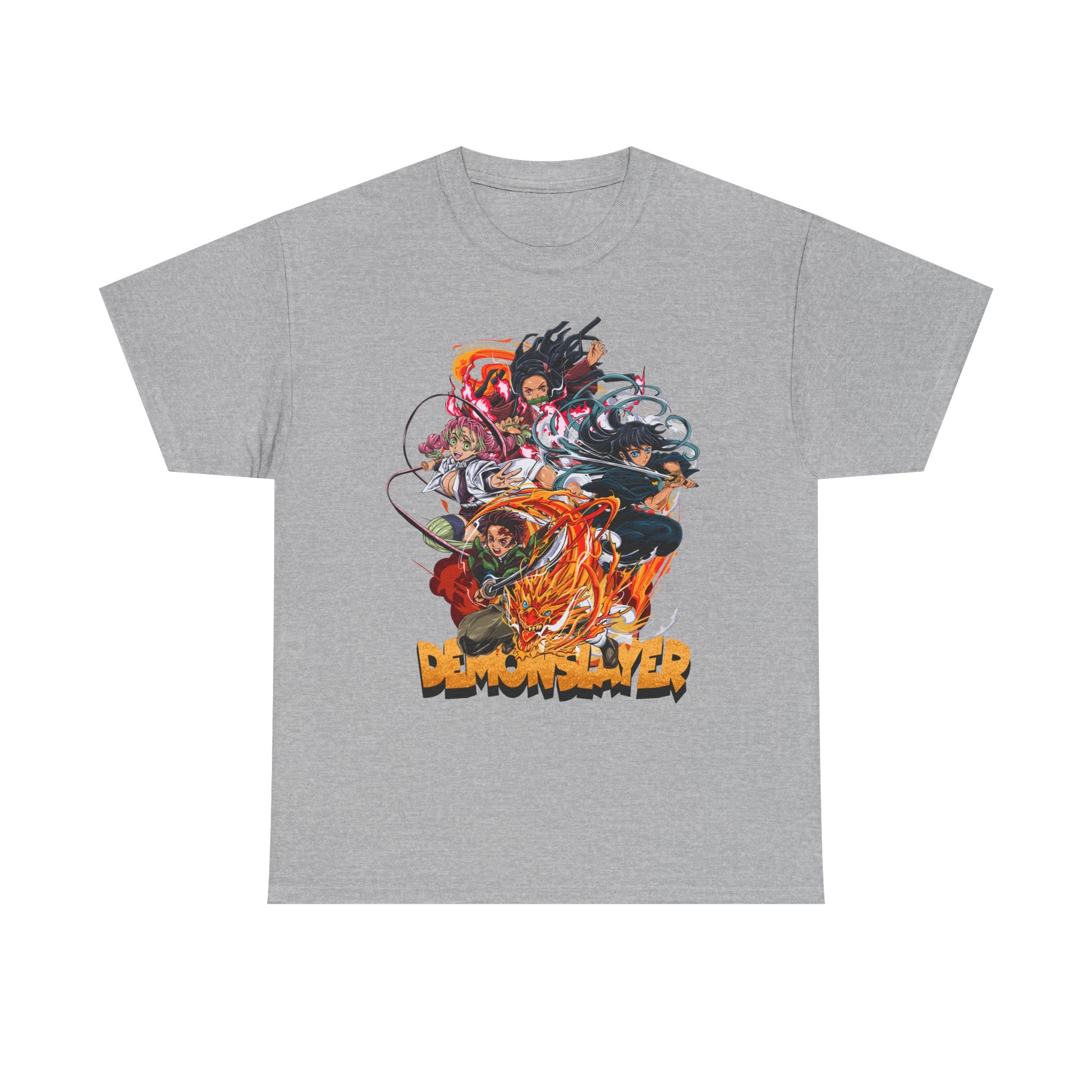 Anime T-Shirt "Demon Slayer Collage" PlusVibe (Έως 5XL)