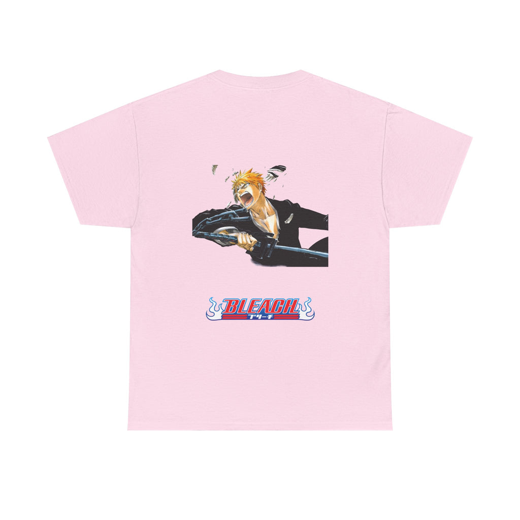 Graphic Anime Μπλούζα Bleach Retro Logo – Vintage Back Print