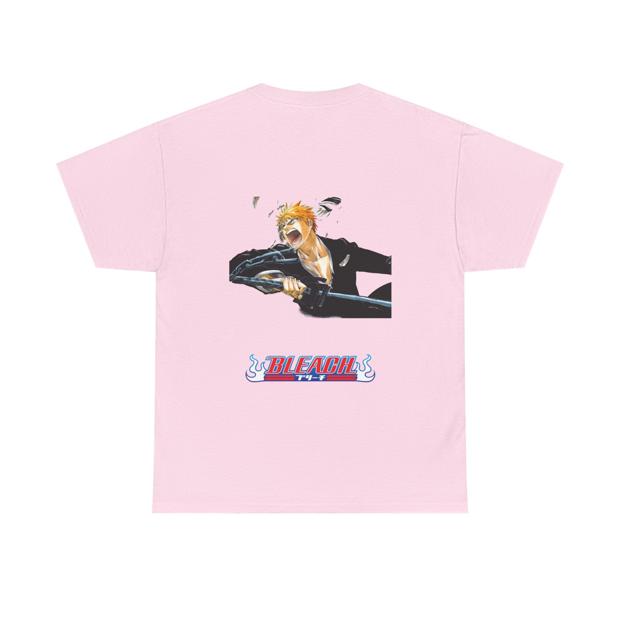 Graphic Anime Μπλούζα Bleach Retro Logo – Vintage Back Print