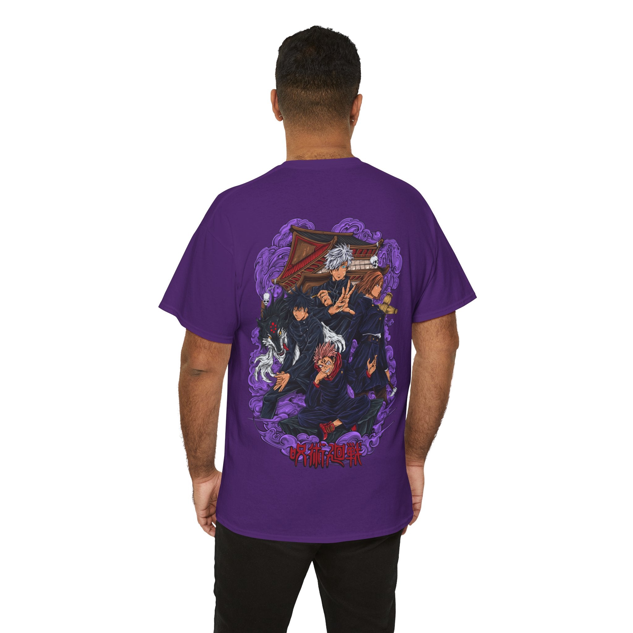Anime T-Shirt "Jujutsu Kaisen Squad" PlusVibe (Έως 5XL)