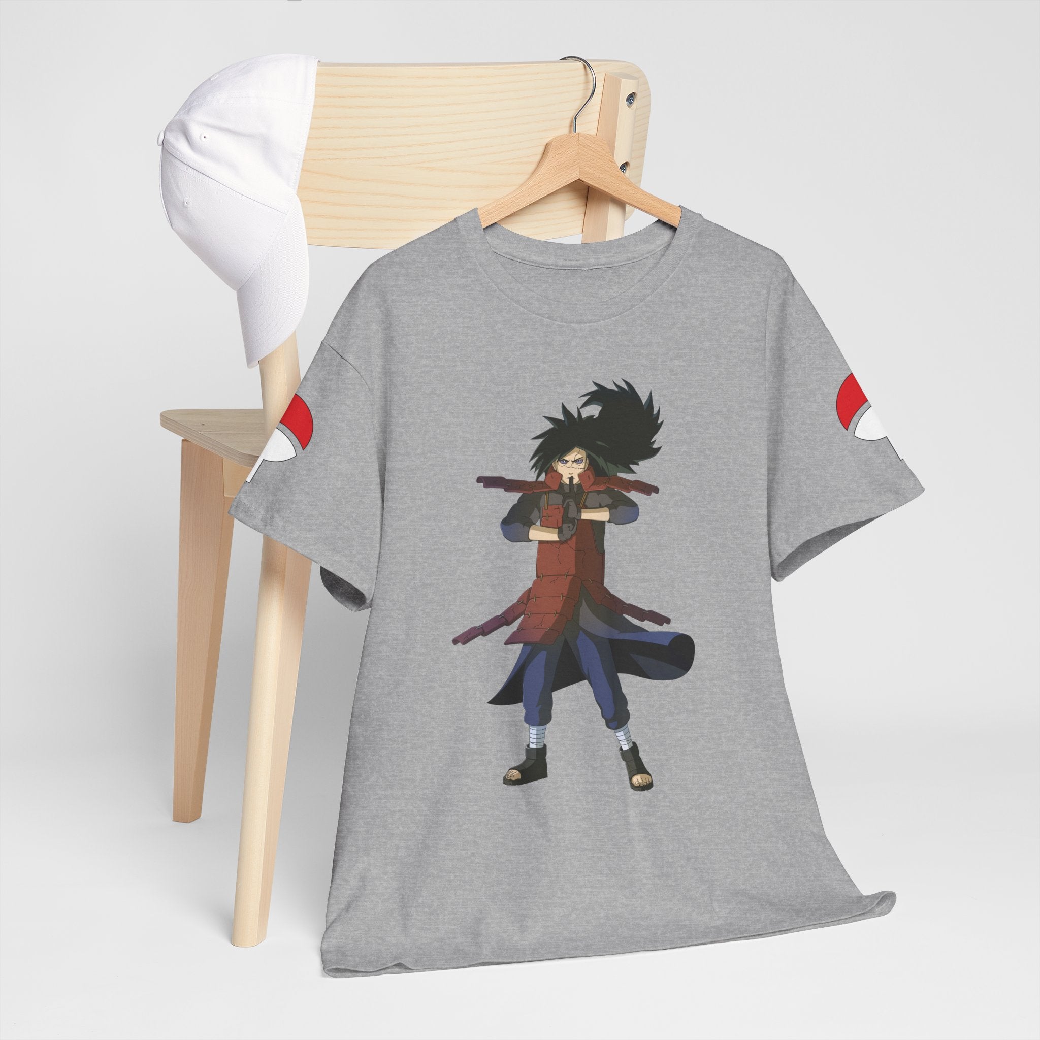 Graphic Anime Μπλούζα Madara – Premium Red Uchiha Symbol Tee