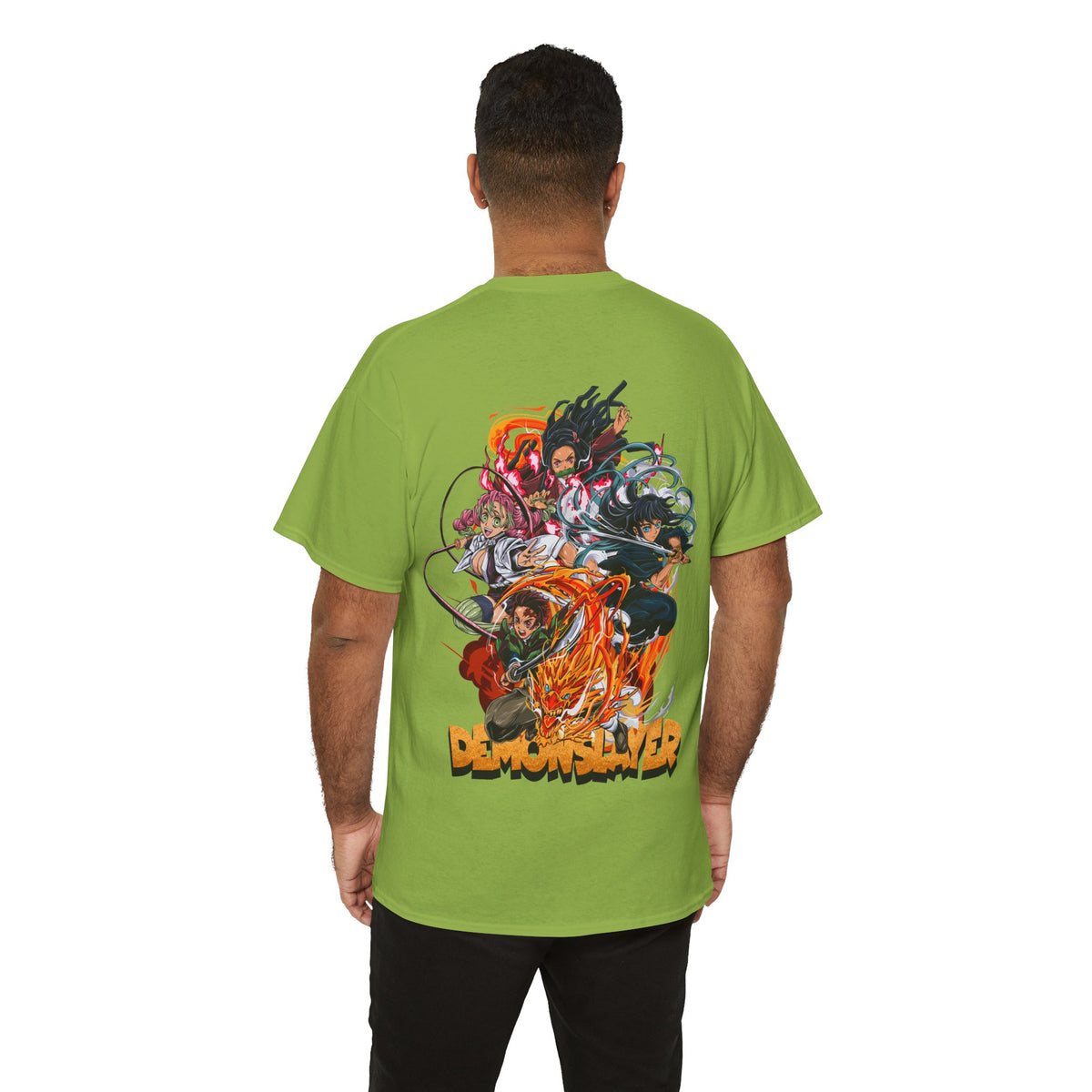 Anime T-Shirt "Demon Slayer Collage" PlusVibe (Έως 5XL)