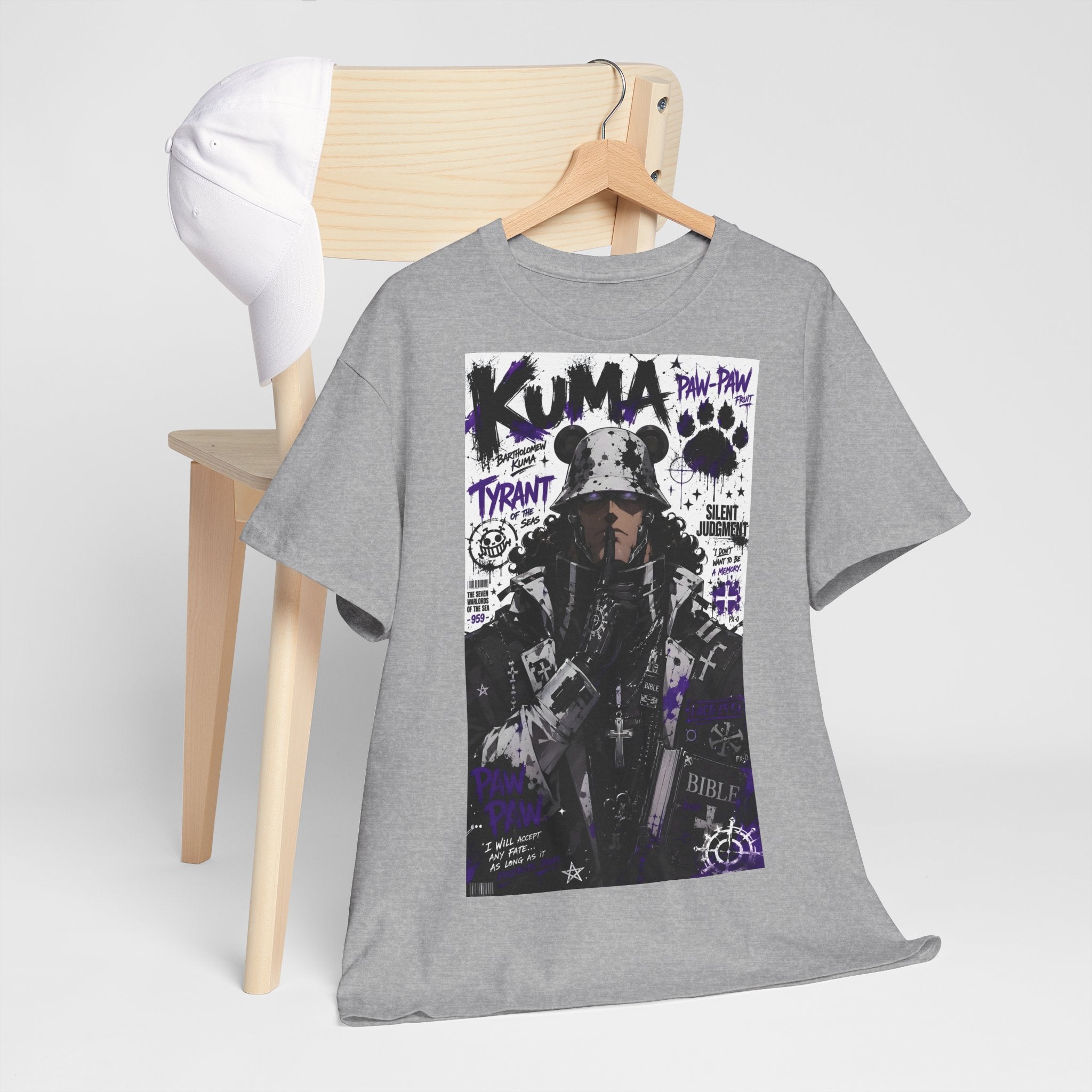 Anime T-Shirt "Bartholomew Kuma Streetwear" PlusVibe (Έως 5XL)