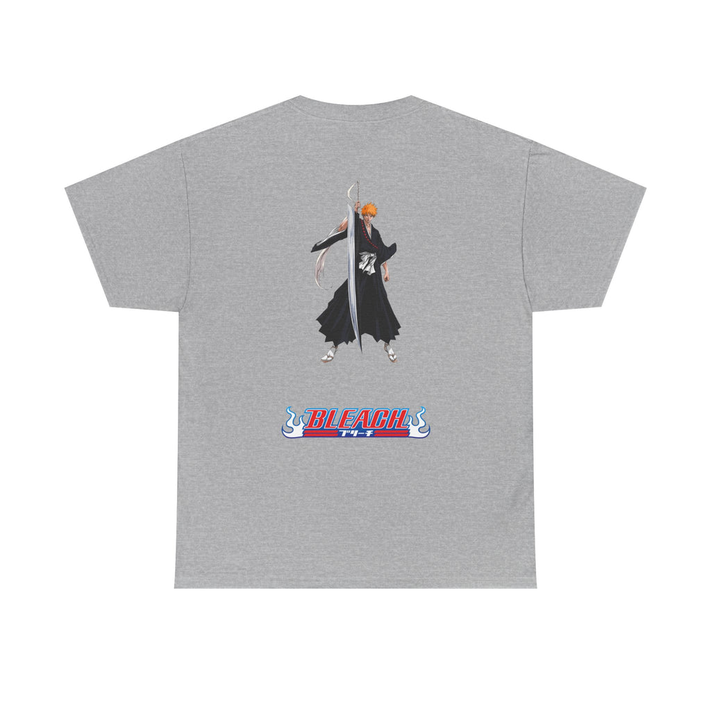 Anime T-Shirt Bleach "Ichigo Kurosaki" Back Graphic PlusVibe (Έως 5XL)