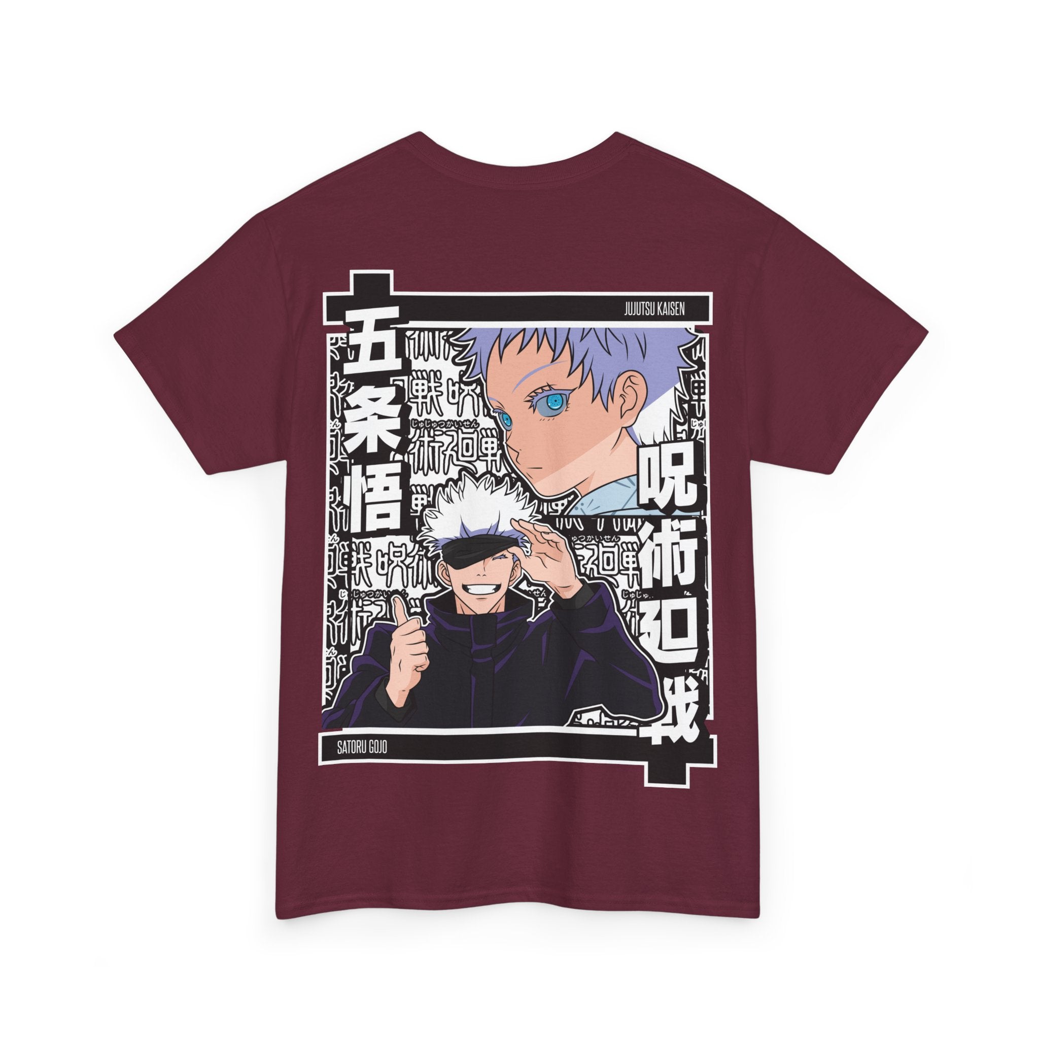 Anime T-Shirt "Gojo Unlimited Void" PlusVibe (Έως 5XL)