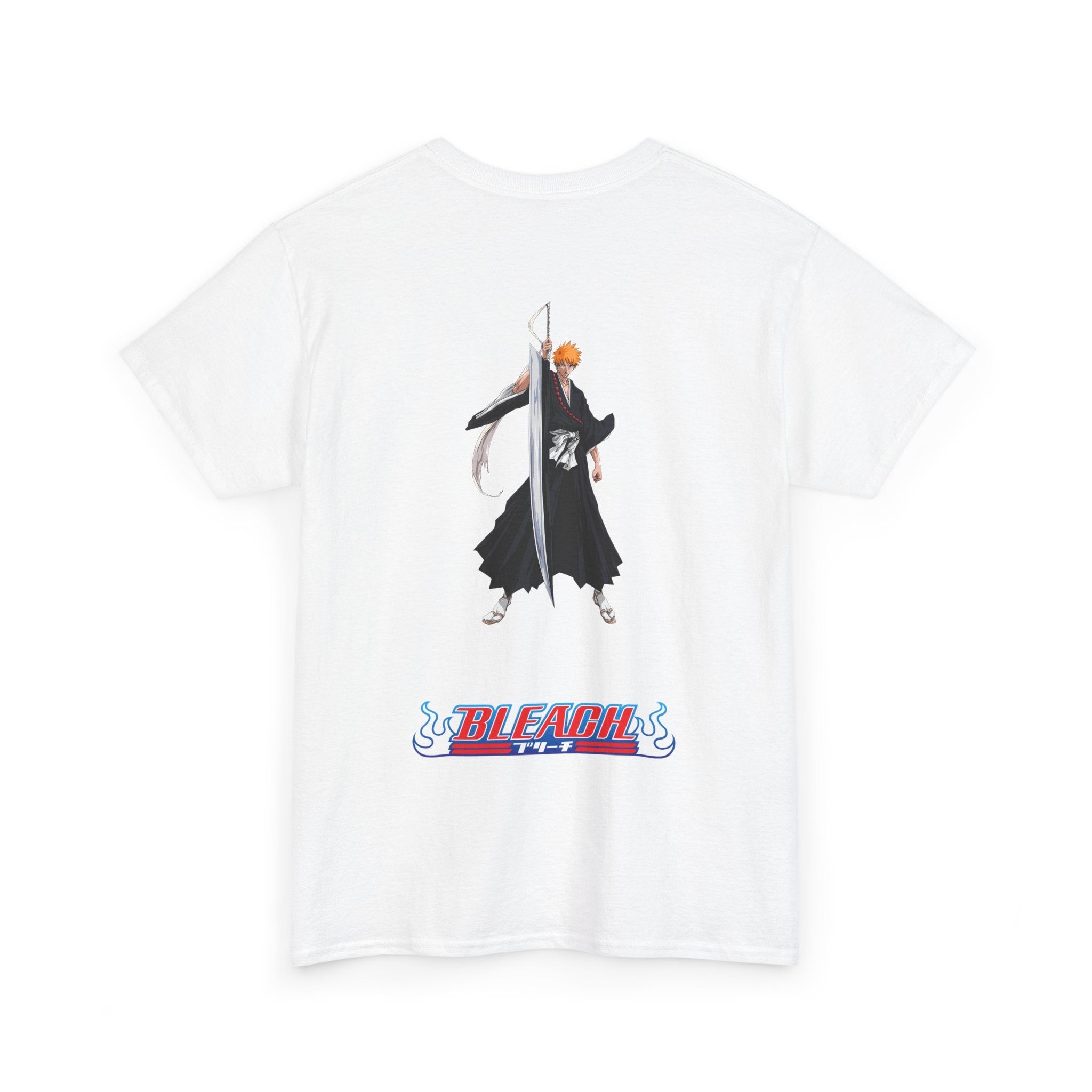 Anime T-Shirt Bleach "Ichigo Kurosaki" Back Graphic PlusVibe (Έως 5XL)