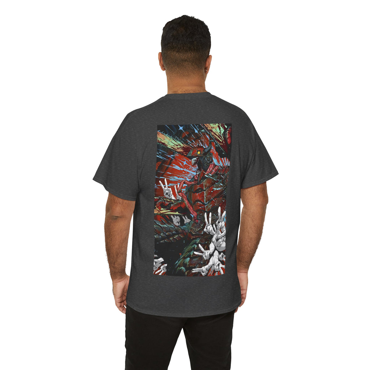 Anime T-Shirt "Denji Demon Final Form" PlusVibe (Έως 5XL)
