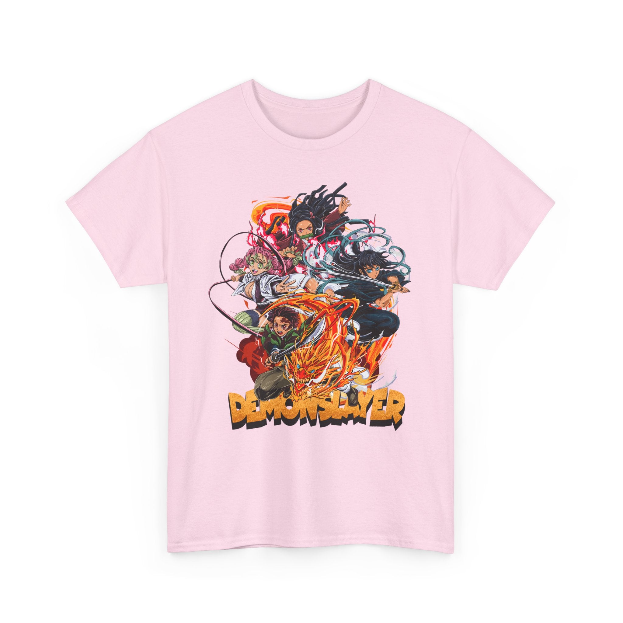 Anime T-Shirt "Demon Slayer Collage" PlusVibe (Έως 5XL)