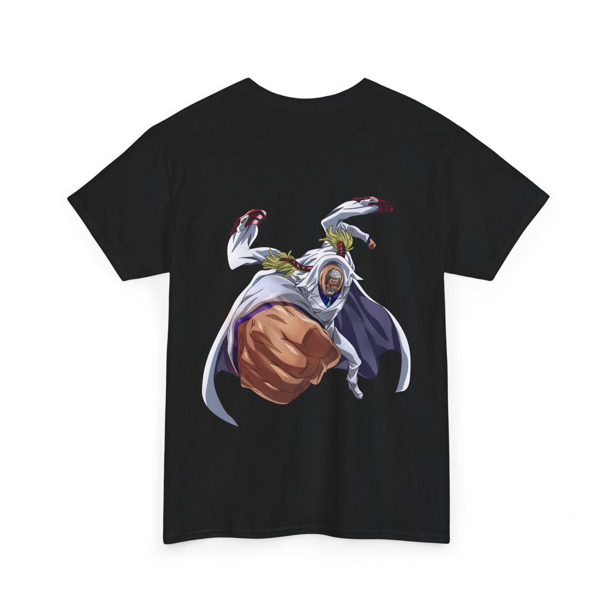 Anime T-Shirt "Garp Hero of Marines" Backprint PlusVibe (Έως 5XL