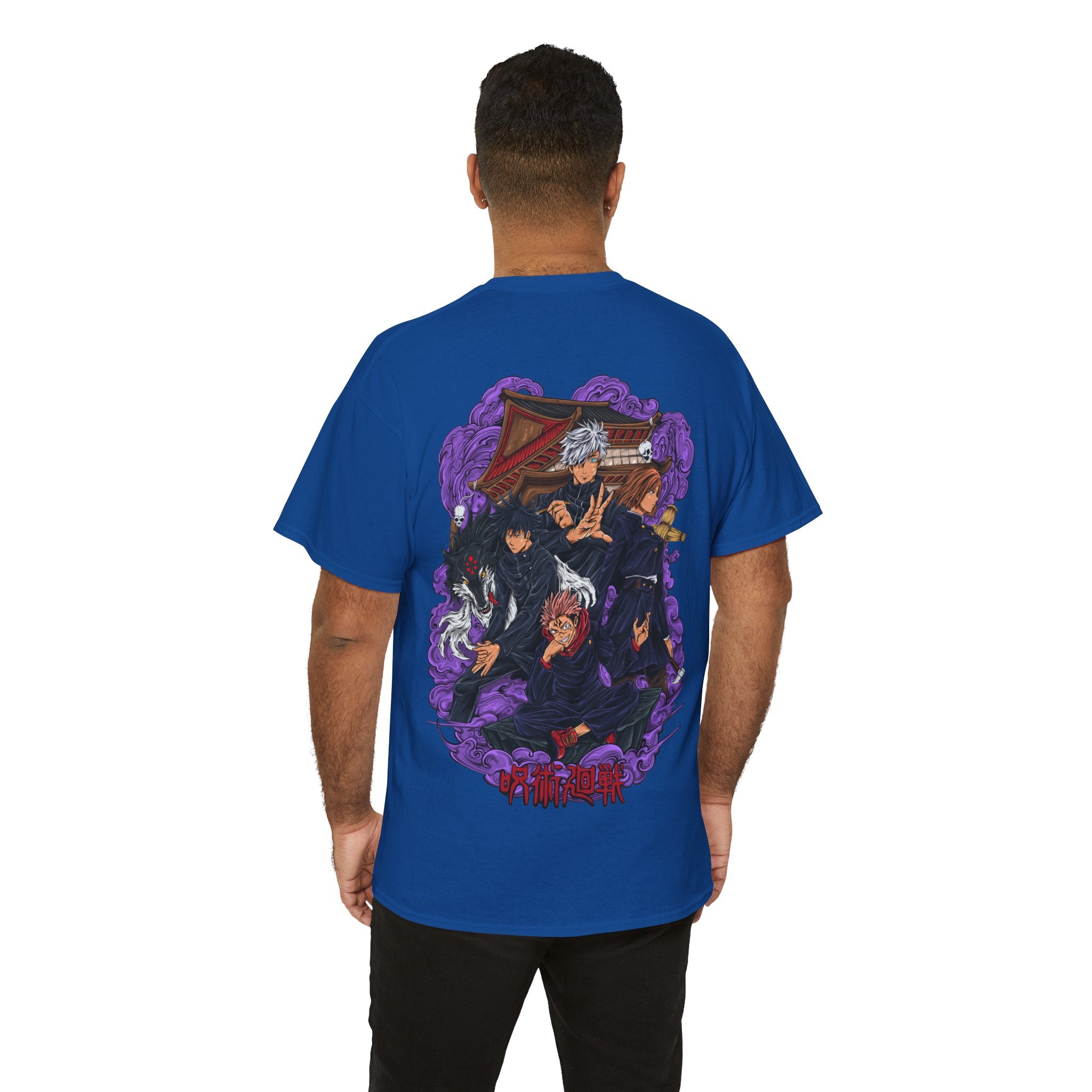 Anime T-Shirt "Jujutsu Kaisen Squad" PlusVibe (Έως 5XL)