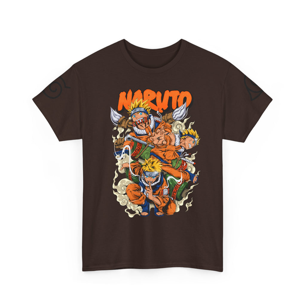 Graphic Anime Μπλούζα Naruto – Premium Character Collage Tee