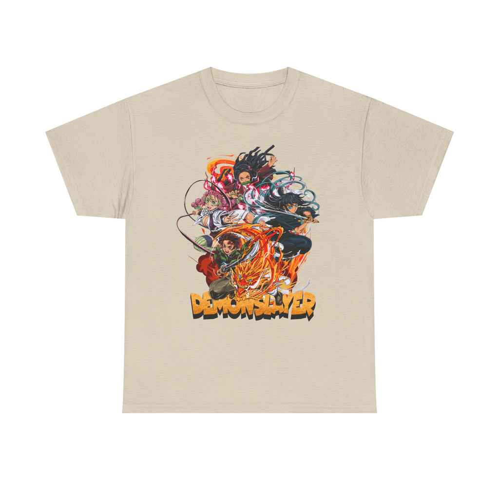 Anime T-Shirt "Demon Slayer Collage" PlusVibe (Έως 5XL)