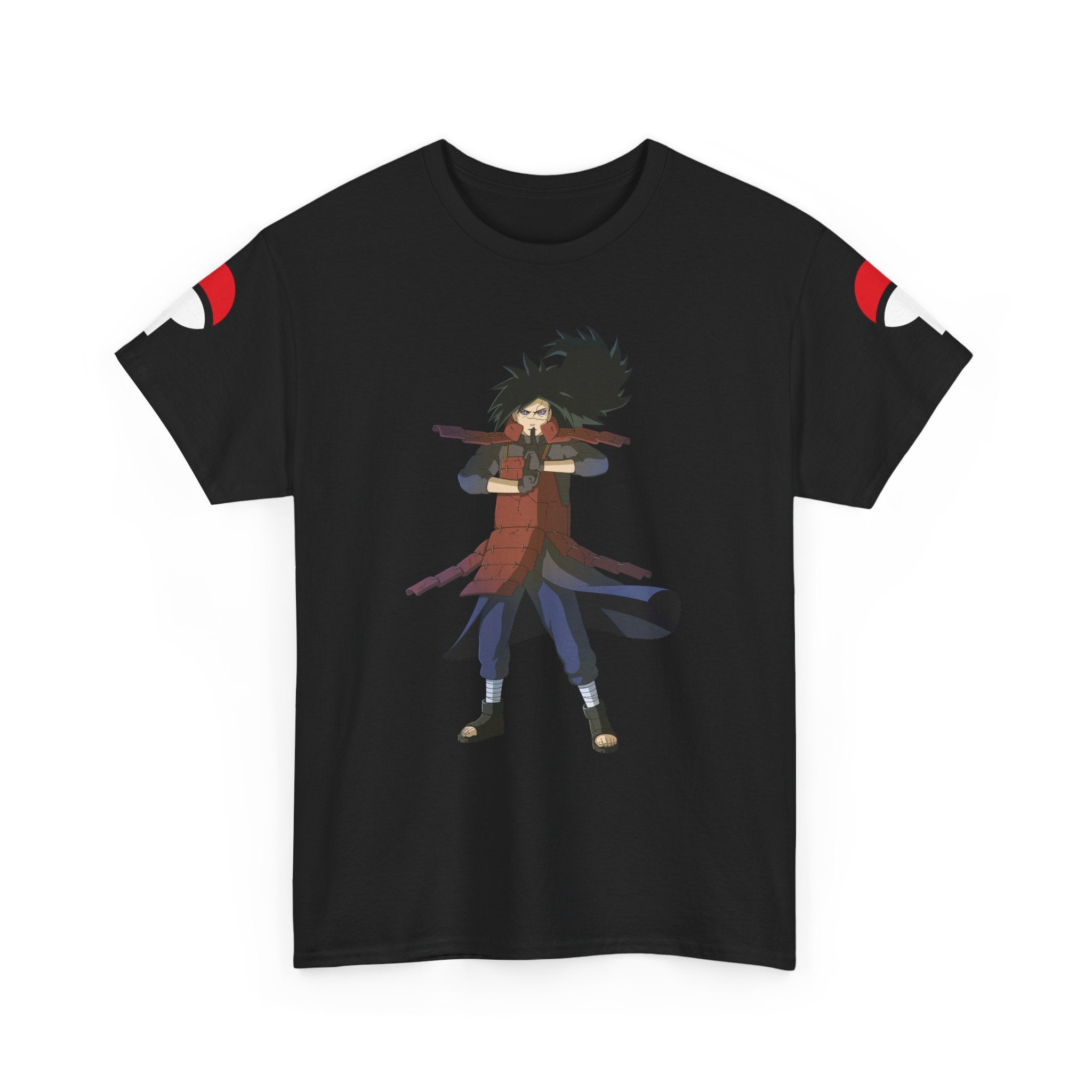 Graphic Anime Μπλούζα Madara – Premium Red Uchiha Symbol Tee