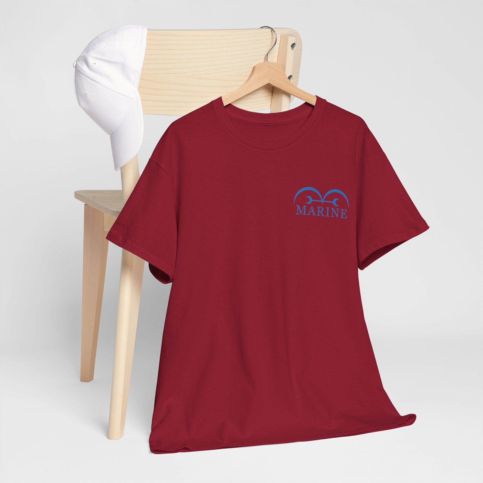 Anime T-Shirt "Garp Hero of Marines" Backprint PlusVibe (Έως 5XL