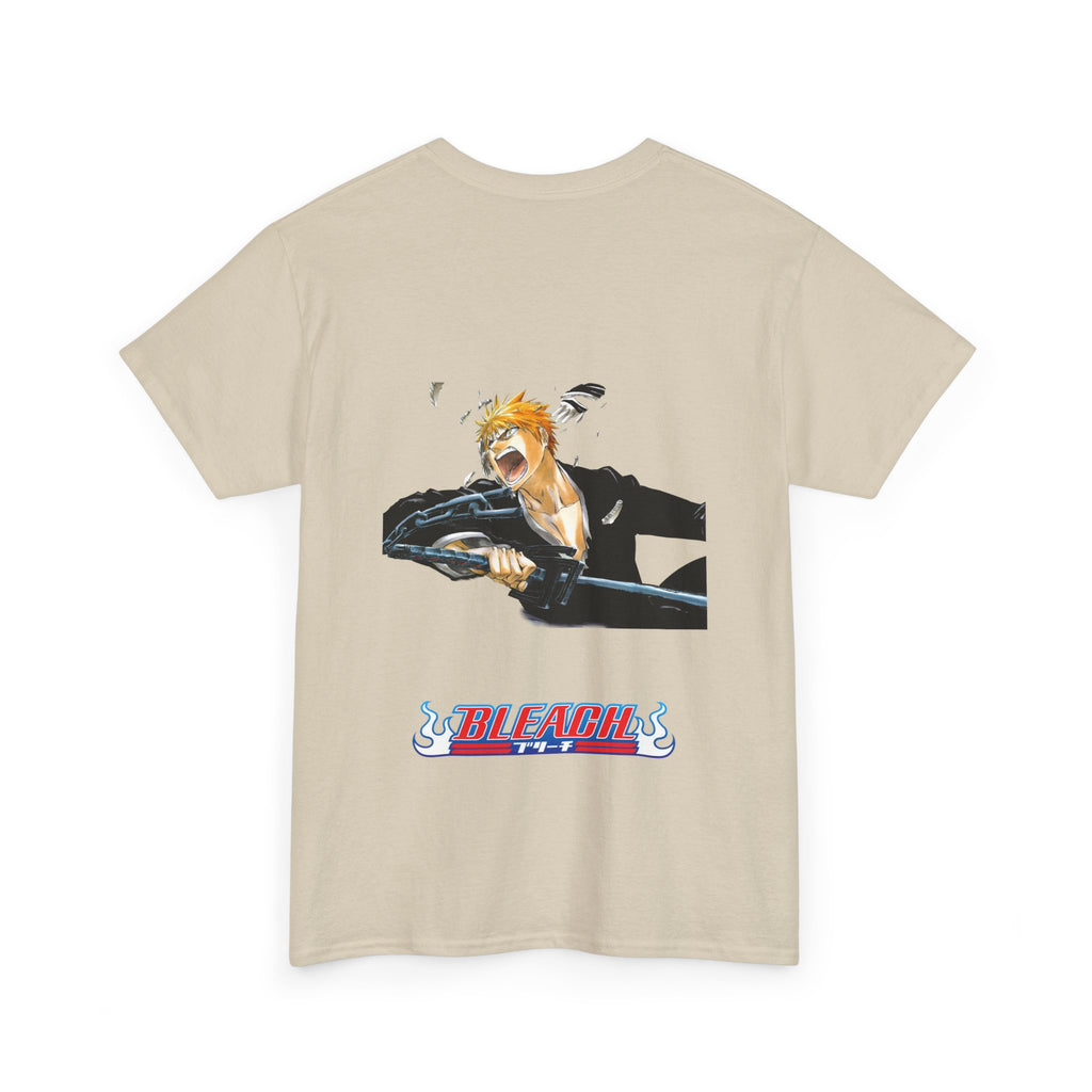 Graphic Anime Μπλούζα Bleach Retro Logo – Vintage Back Print