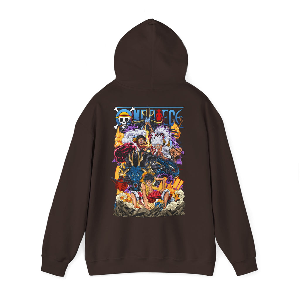 Oversized Φούτερ Luffy Gears Evolution – Unisex Comfort Fit