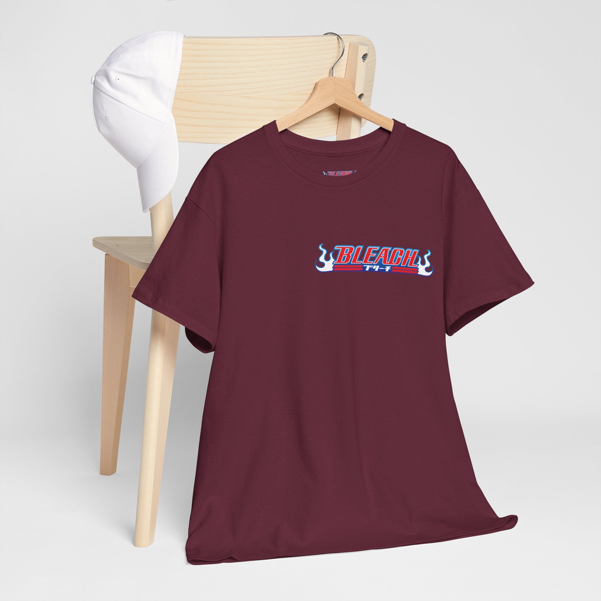 Anime T-Shirt Bleach "Ichigo Kurosaki" Back Graphic PlusVibe (Έως 5XL)