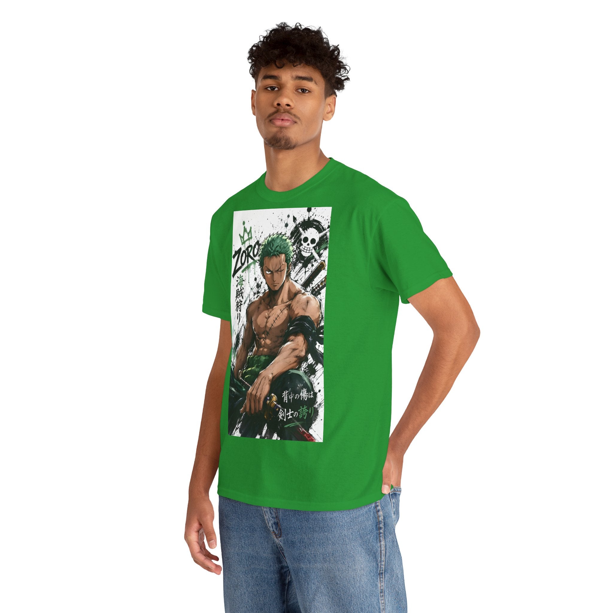 Anime T-Shirt "Roronoa Zoro Streetwear" PlusVibe (Έως 5XL)
