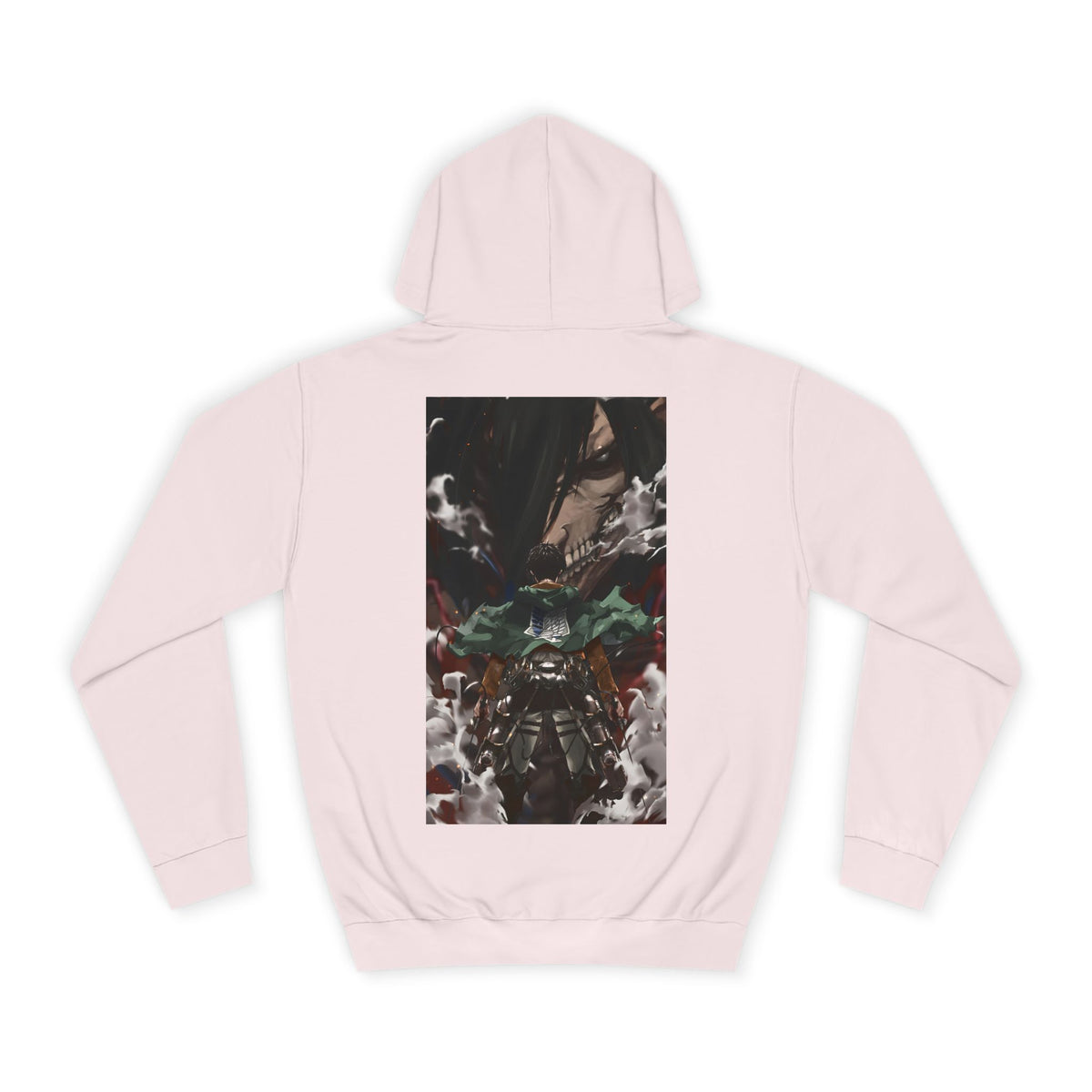 Anime Hoodie "Eren Jaeger Titan Dualism" PlusVibe (Έως 5XL)